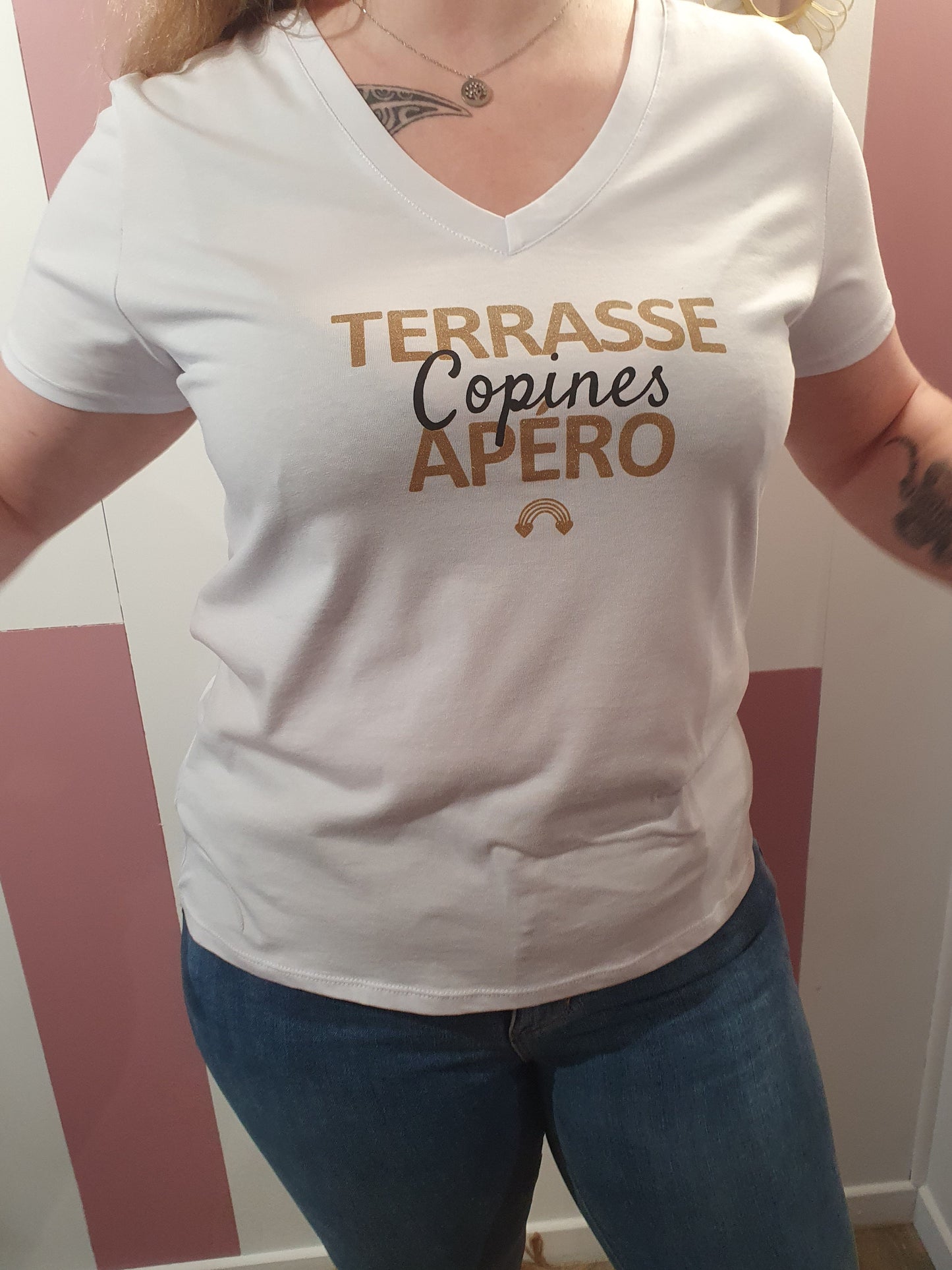 T-shirt "Terrasse Copines Apéro"