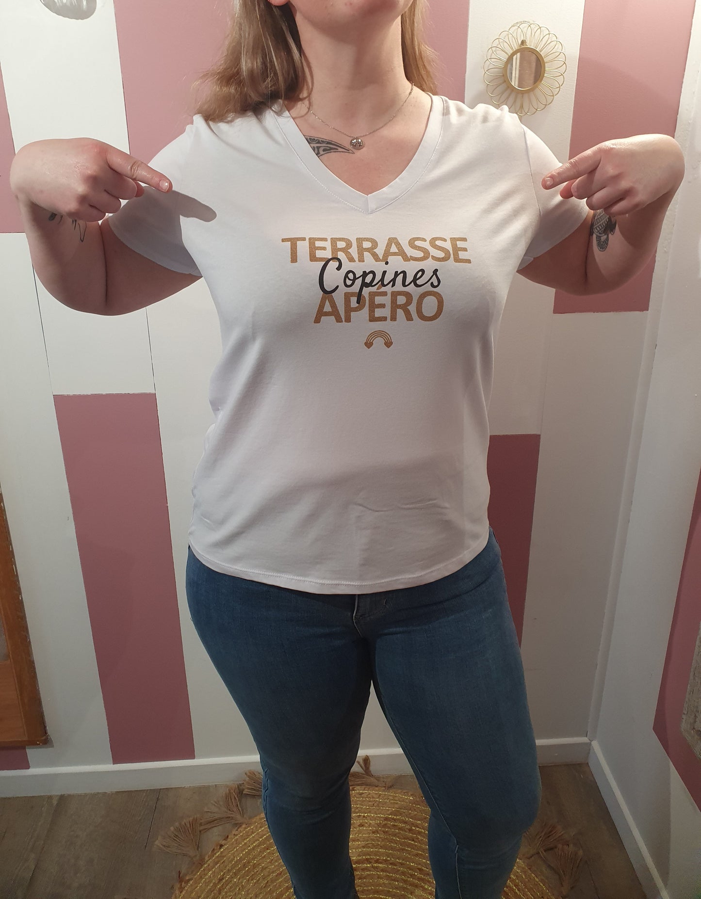 T-shirt "Terrasse Copines Apéro"