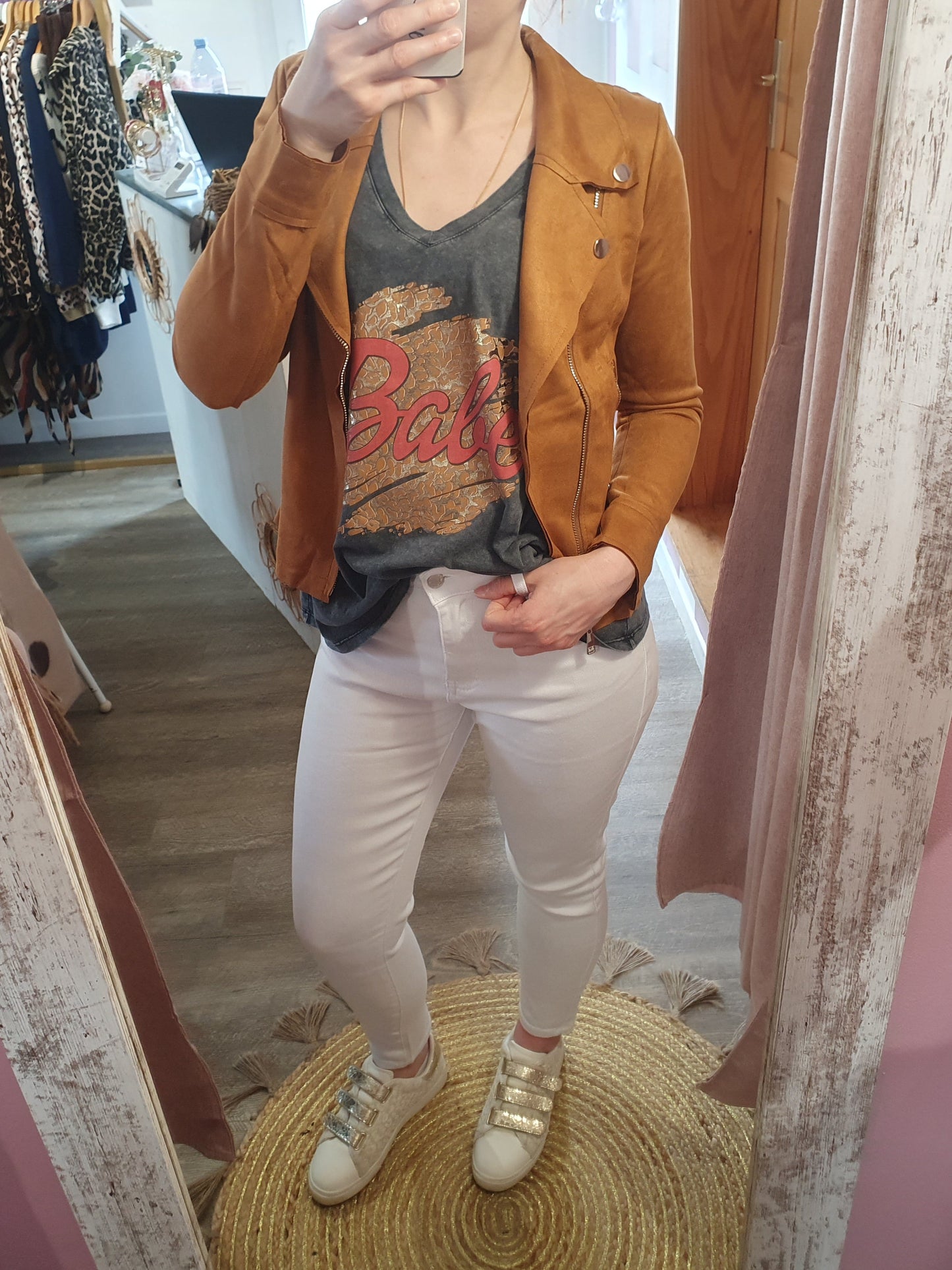 Perfecto "Maxime" cognac Belles courbes