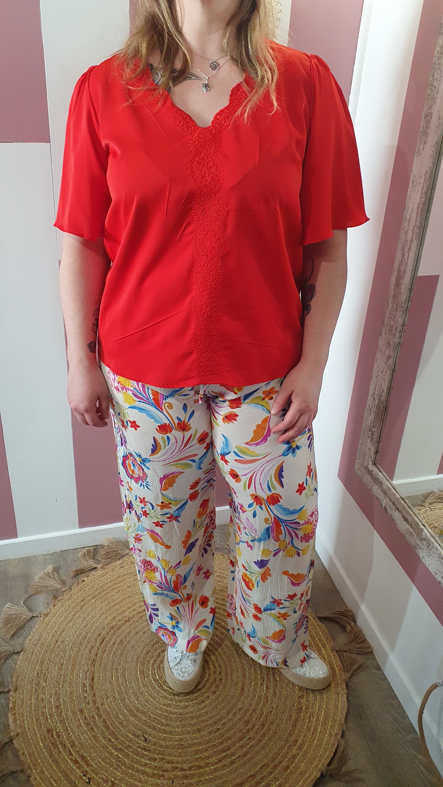 Blouse " Romélie" pulpeuse