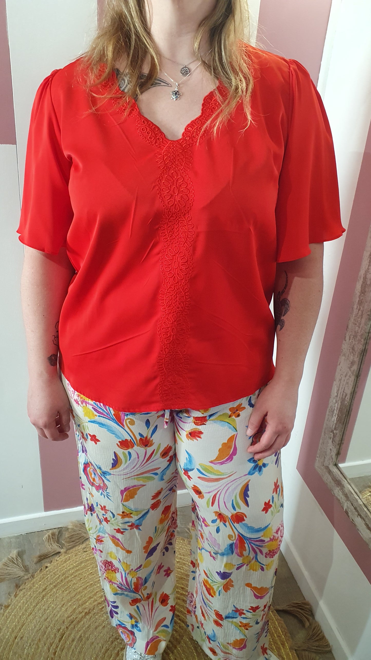 Blouse " Romélie" pulpeuse