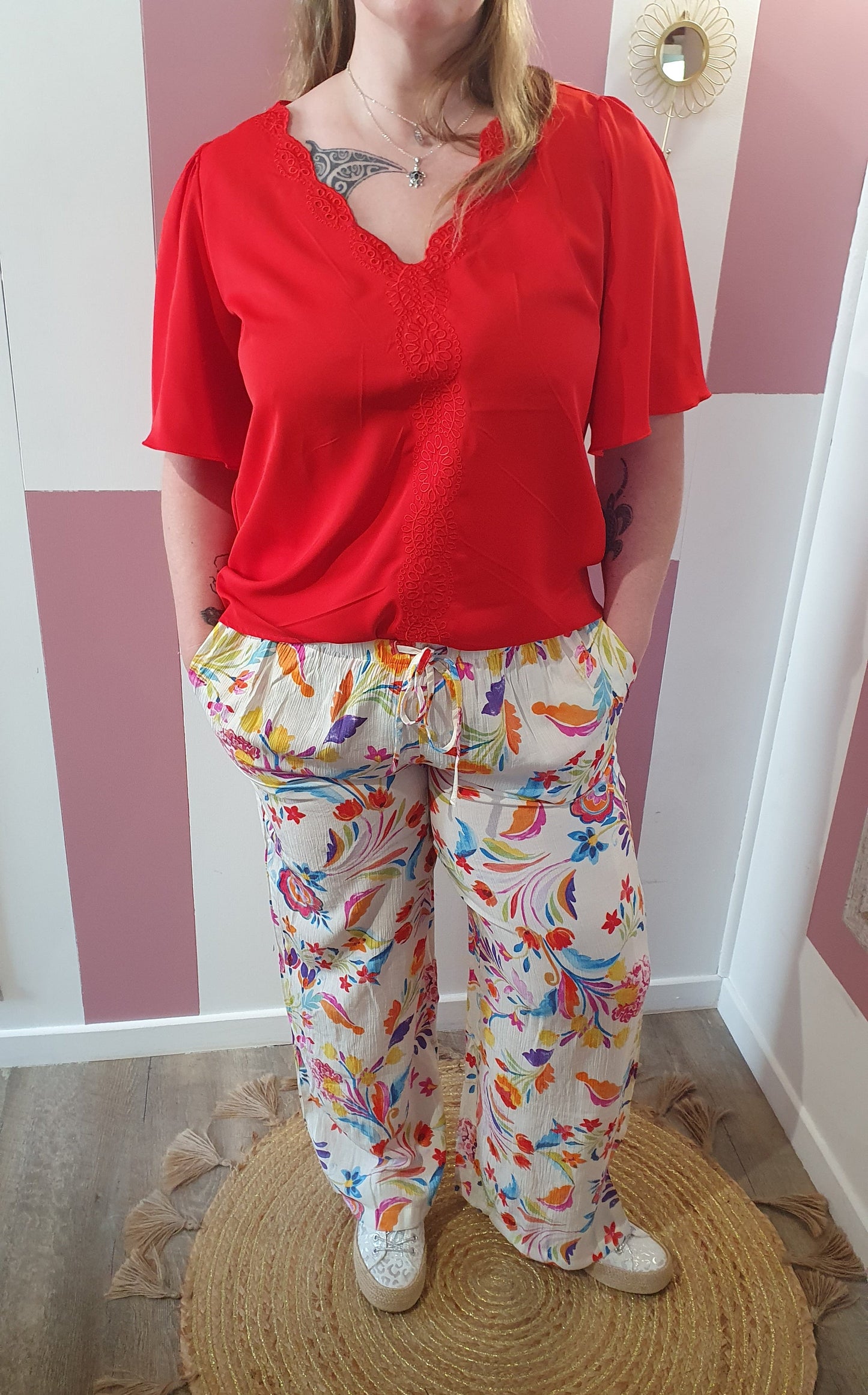 Blouse " Romélie" pulpeuse