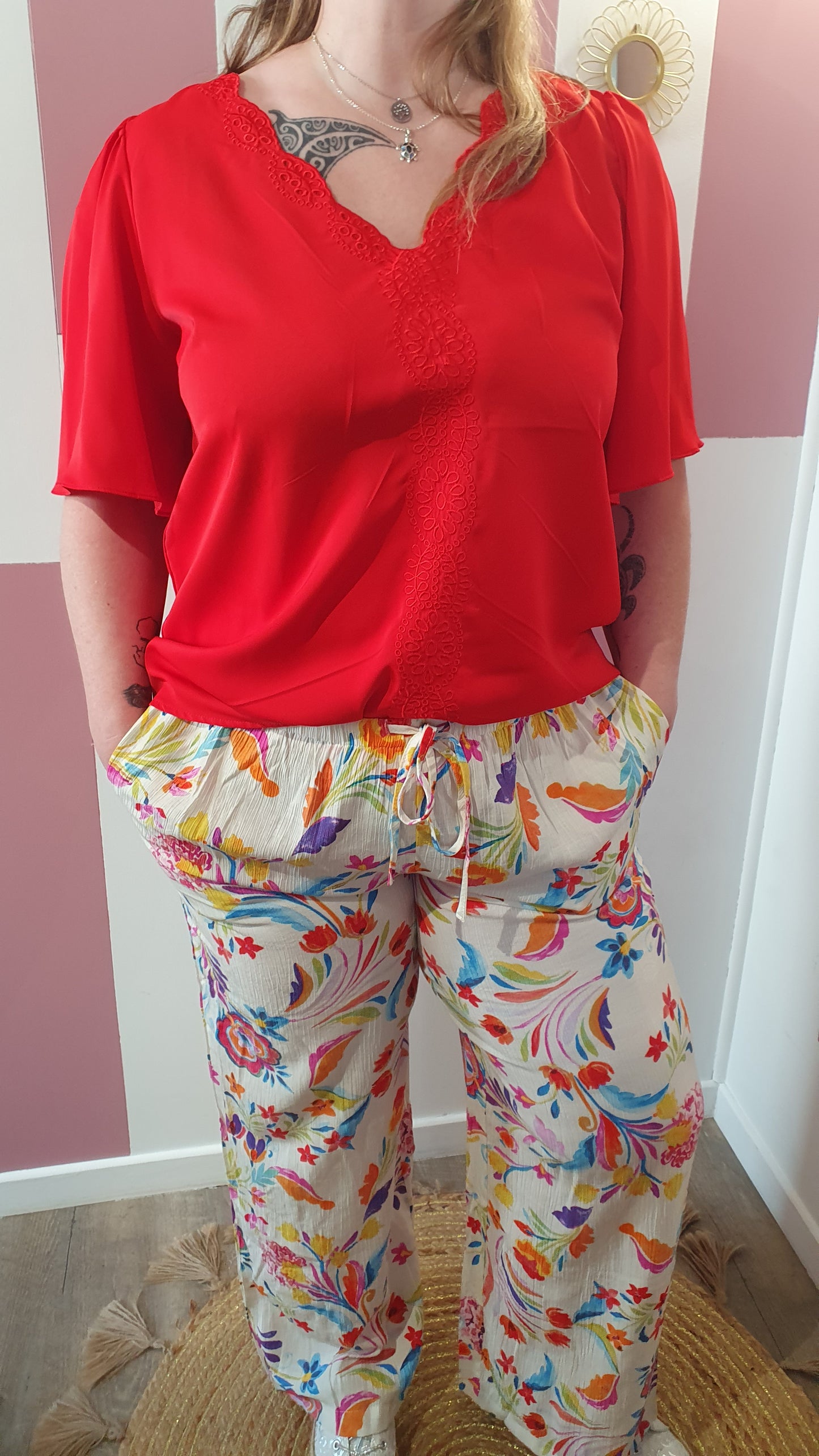 Blouse " Romélie" pulpeuse