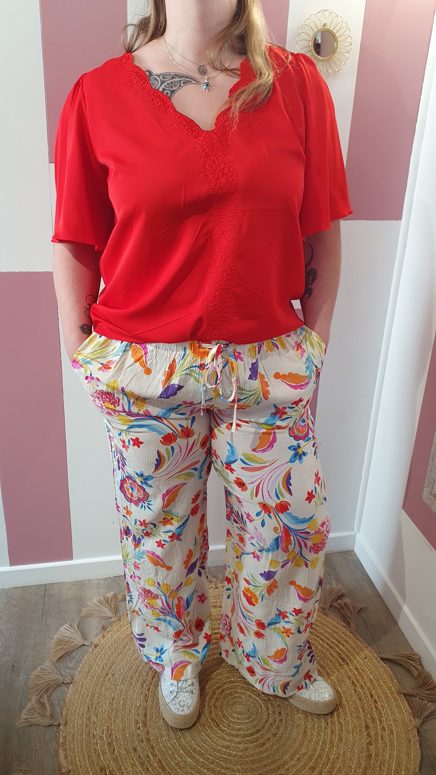 Blouse " Romélie" pulpeuse
