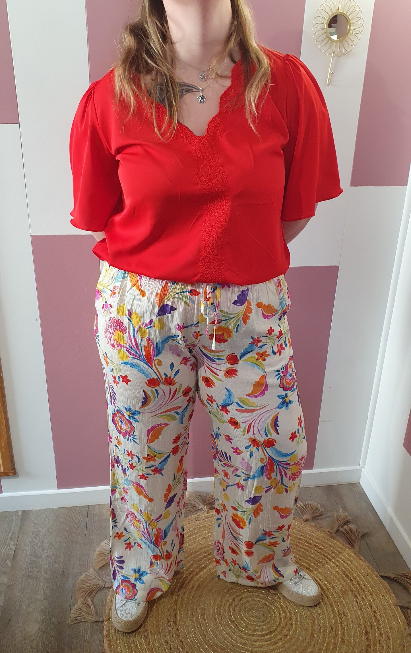 Blouse " Romélie" pulpeuse