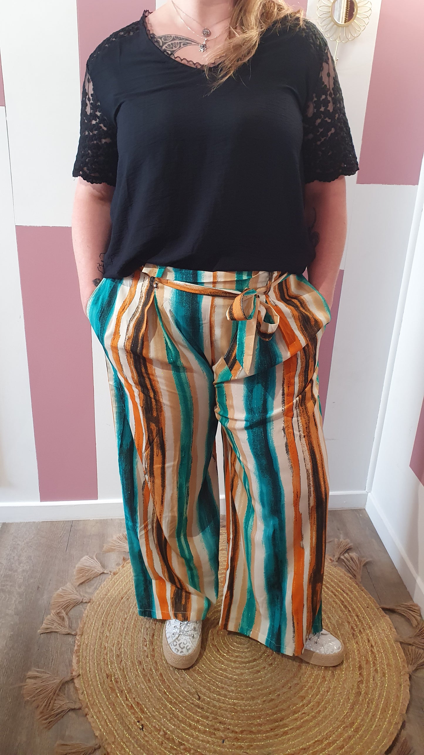 Pantalon "Vénéssa" pulpeuse