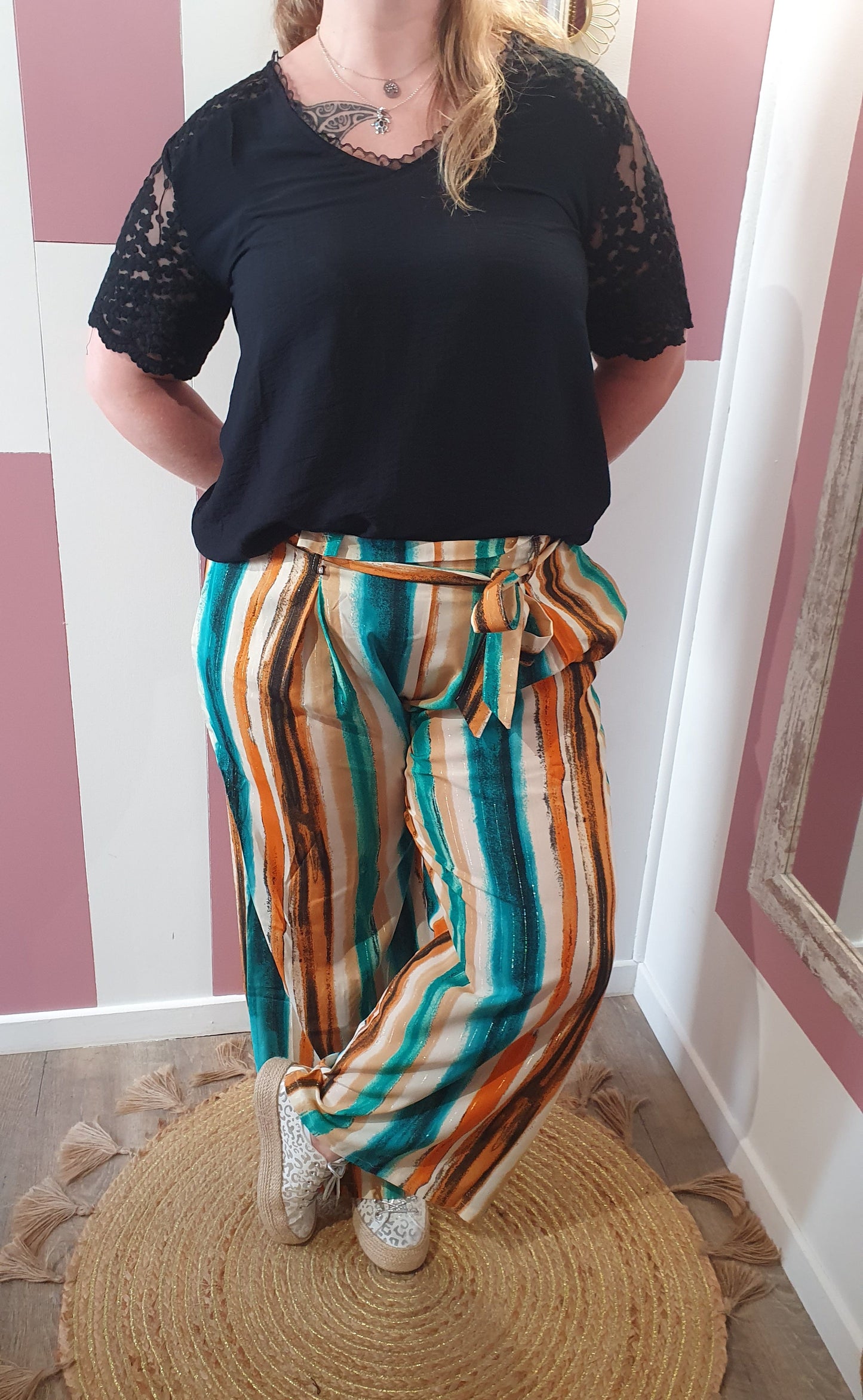 Pantalon "Vénéssa" pulpeuse