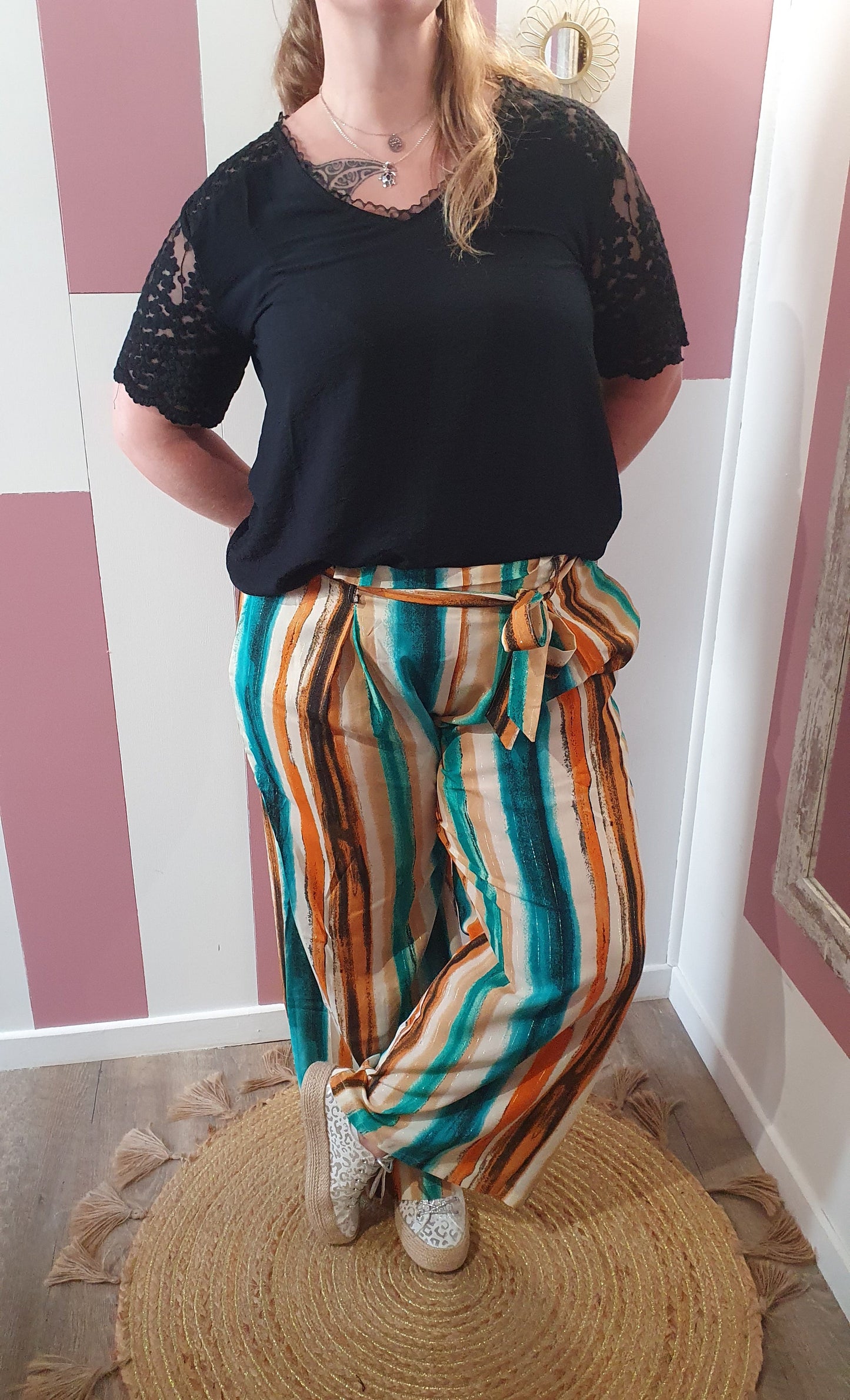 Pantalon "Vénéssa" pulpeuse