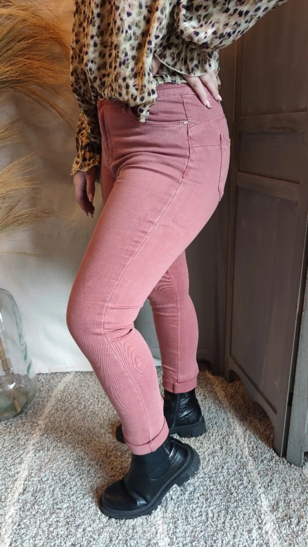 Pantalon "Nathan" rose