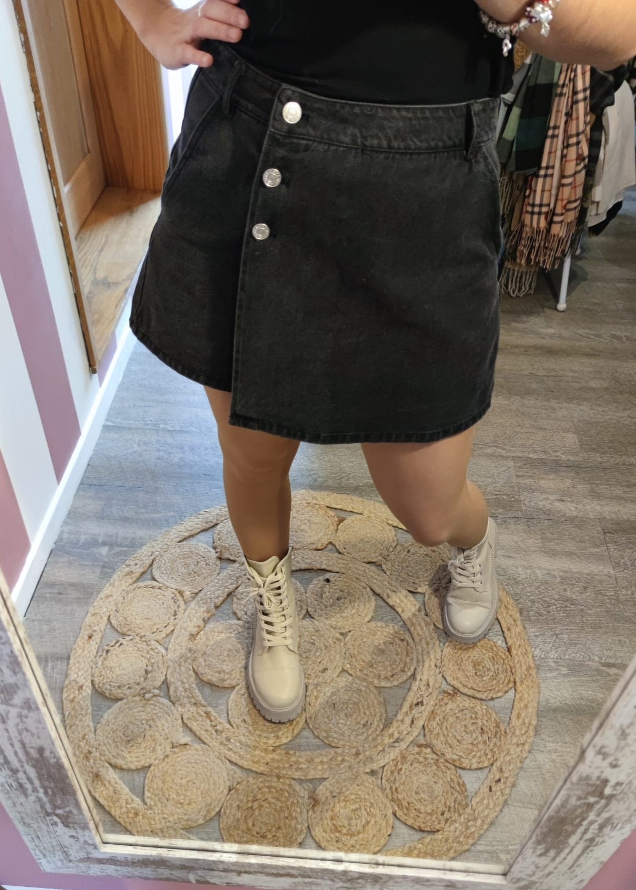 Jupe-short "Brune"