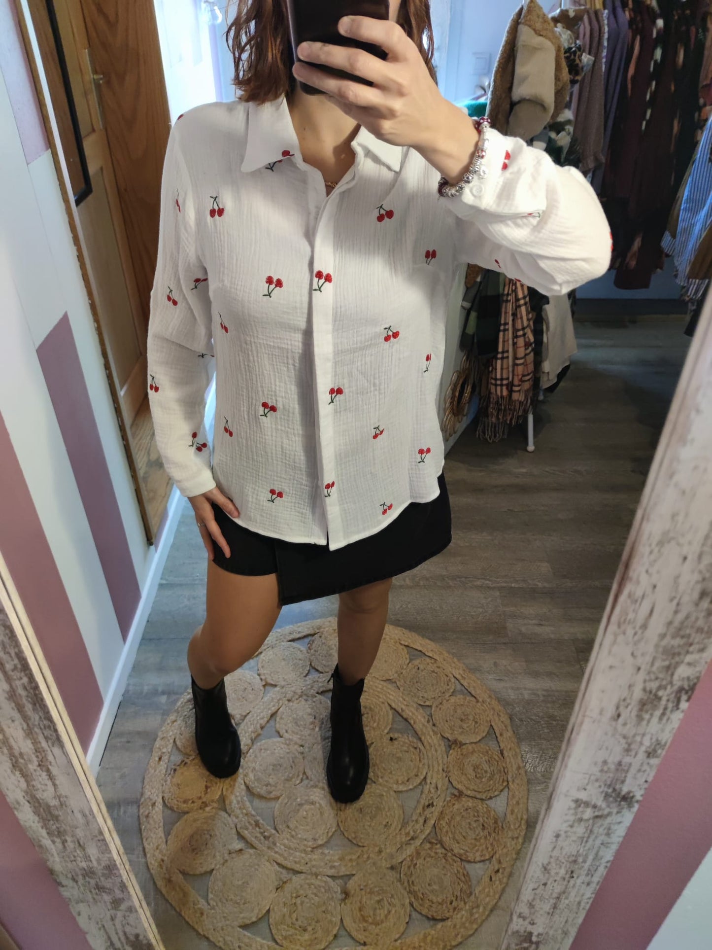 Chemise "Cerise" Belles courbes