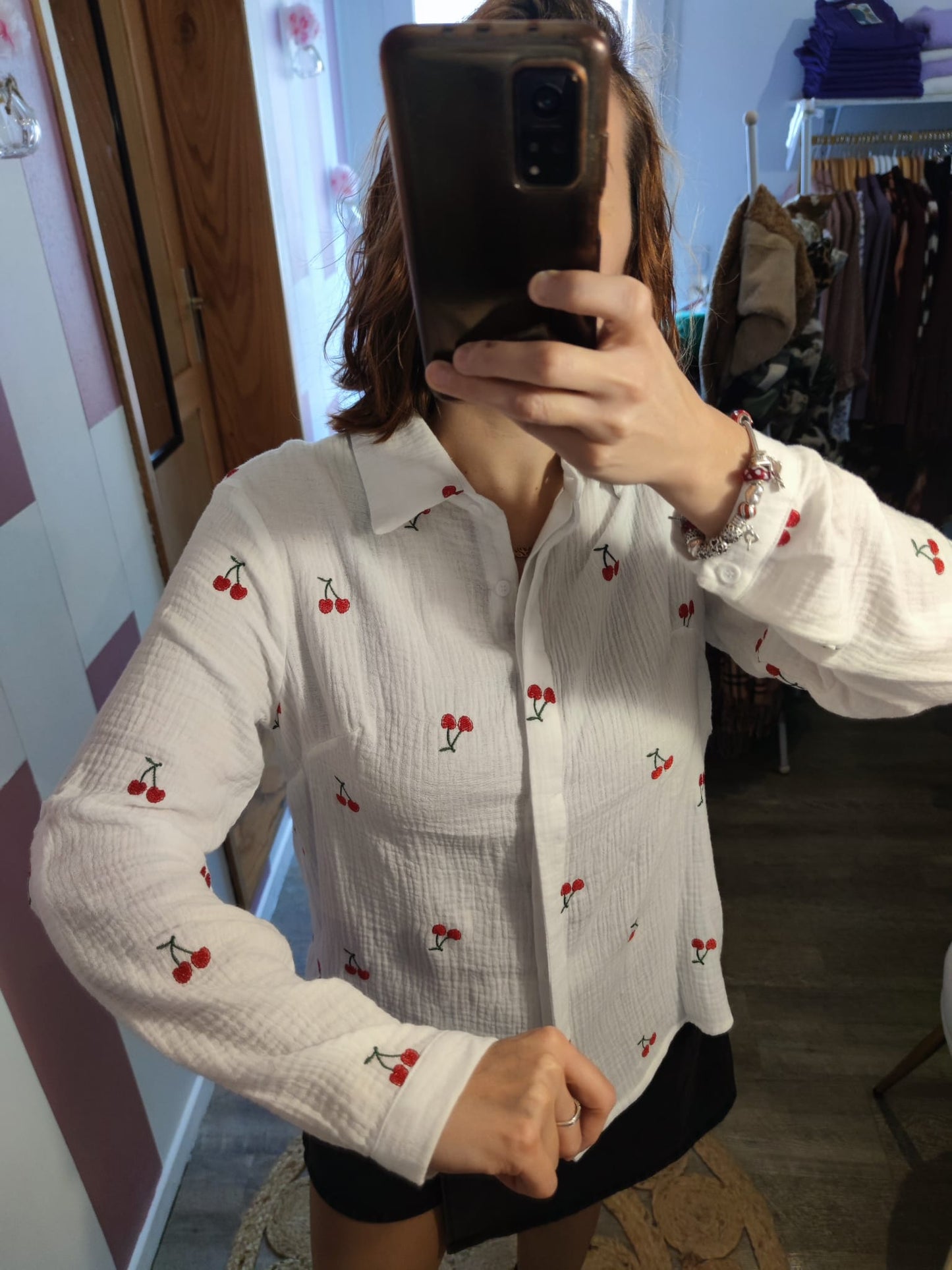 Chemise "Cerise" Belles courbes