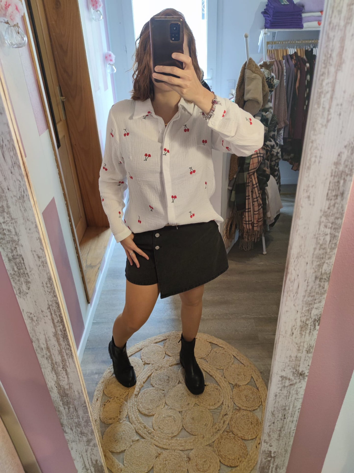 Chemise "Cerise" Belles courbes