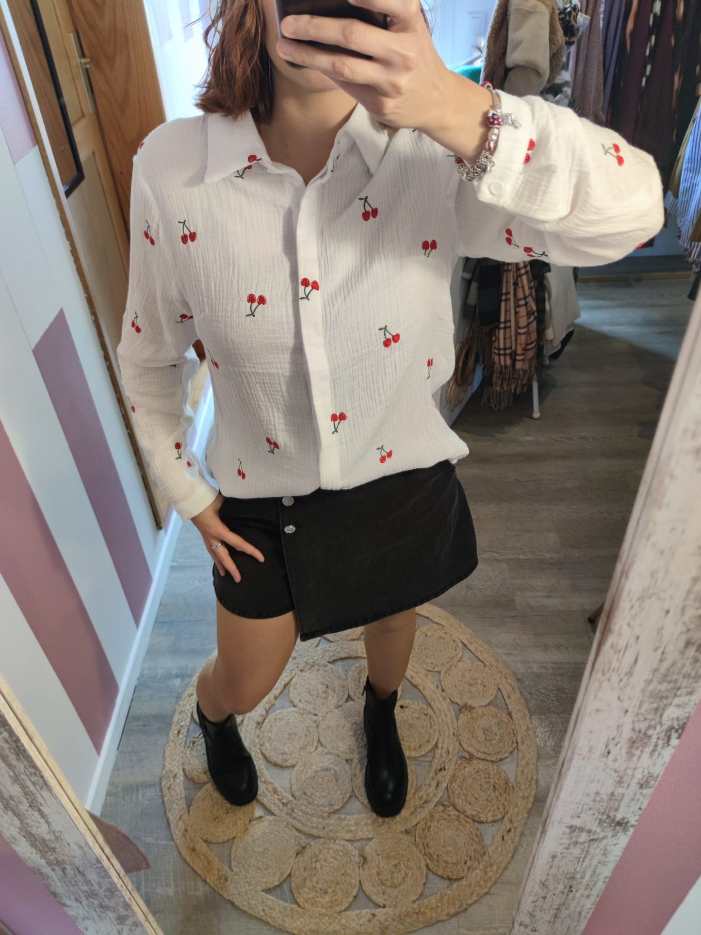 Chemise "Cerise" Belles courbes