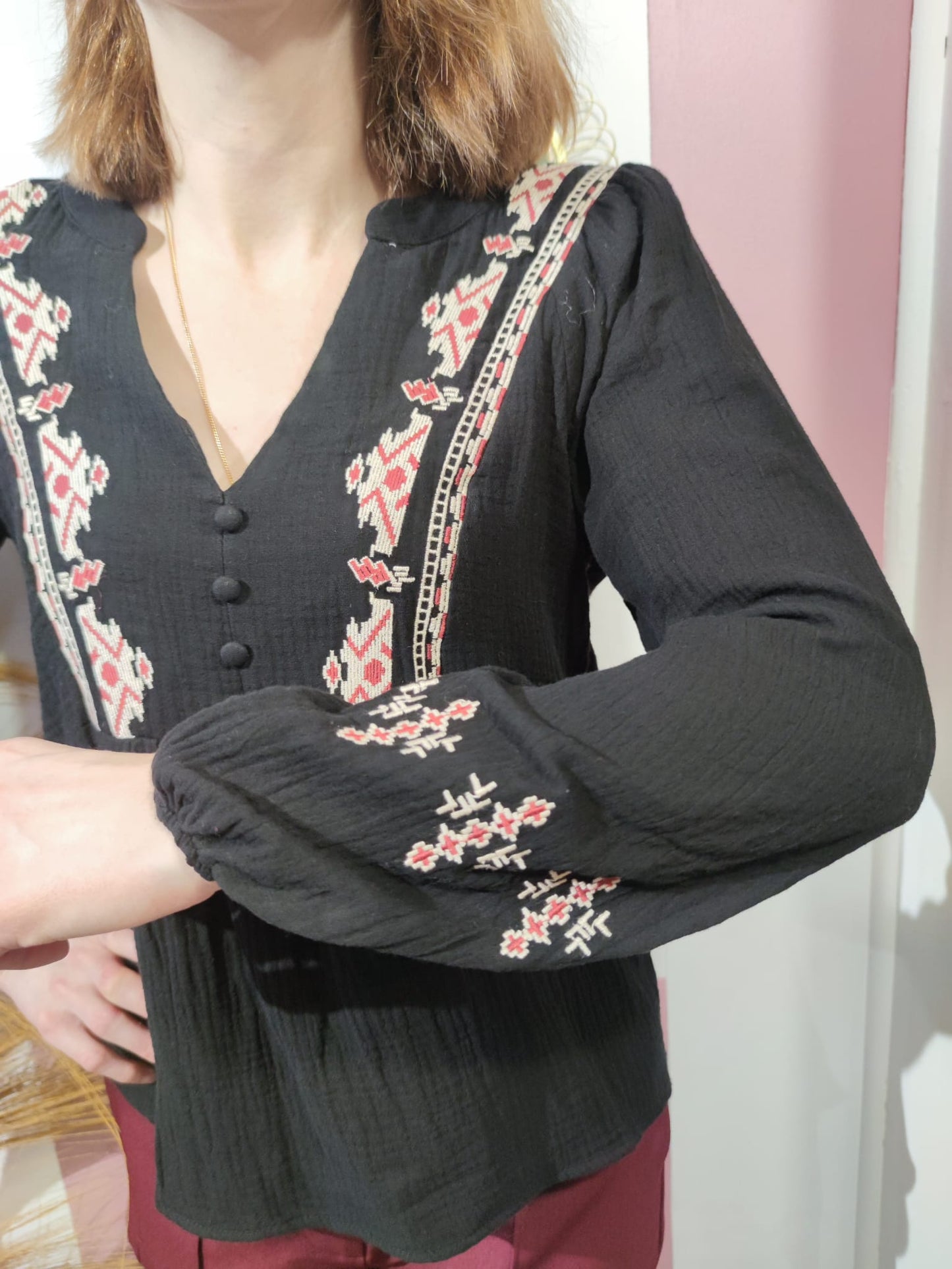 Blouse "Evie" Belles courbes
