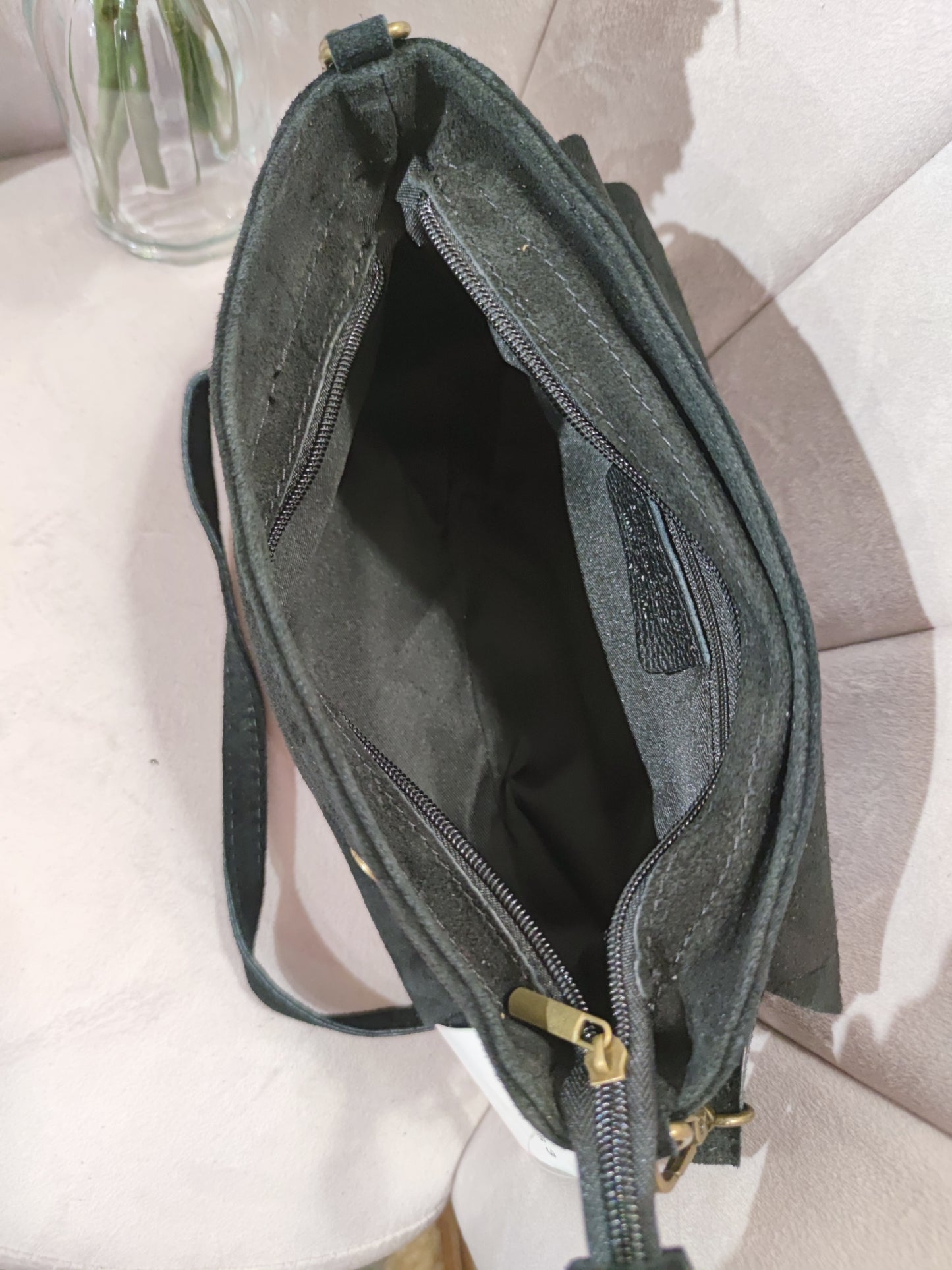 Sac "Bart" noir/argenté