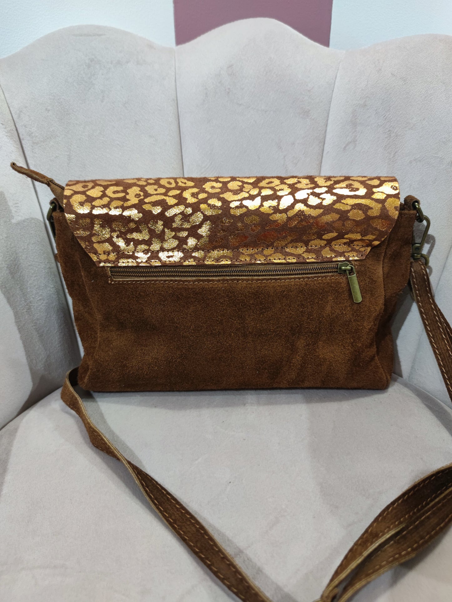 Sac "Bart" Camel/doré