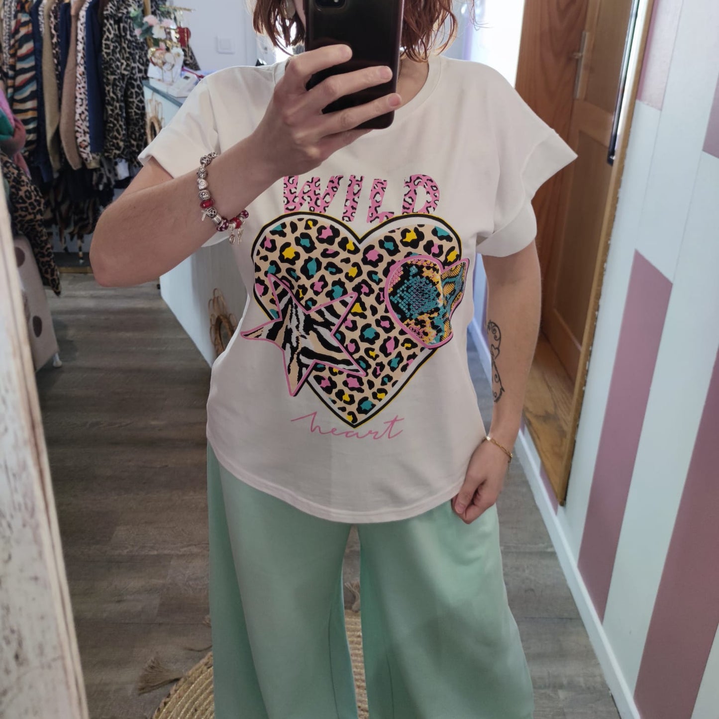 T-shirt "Wild heart"