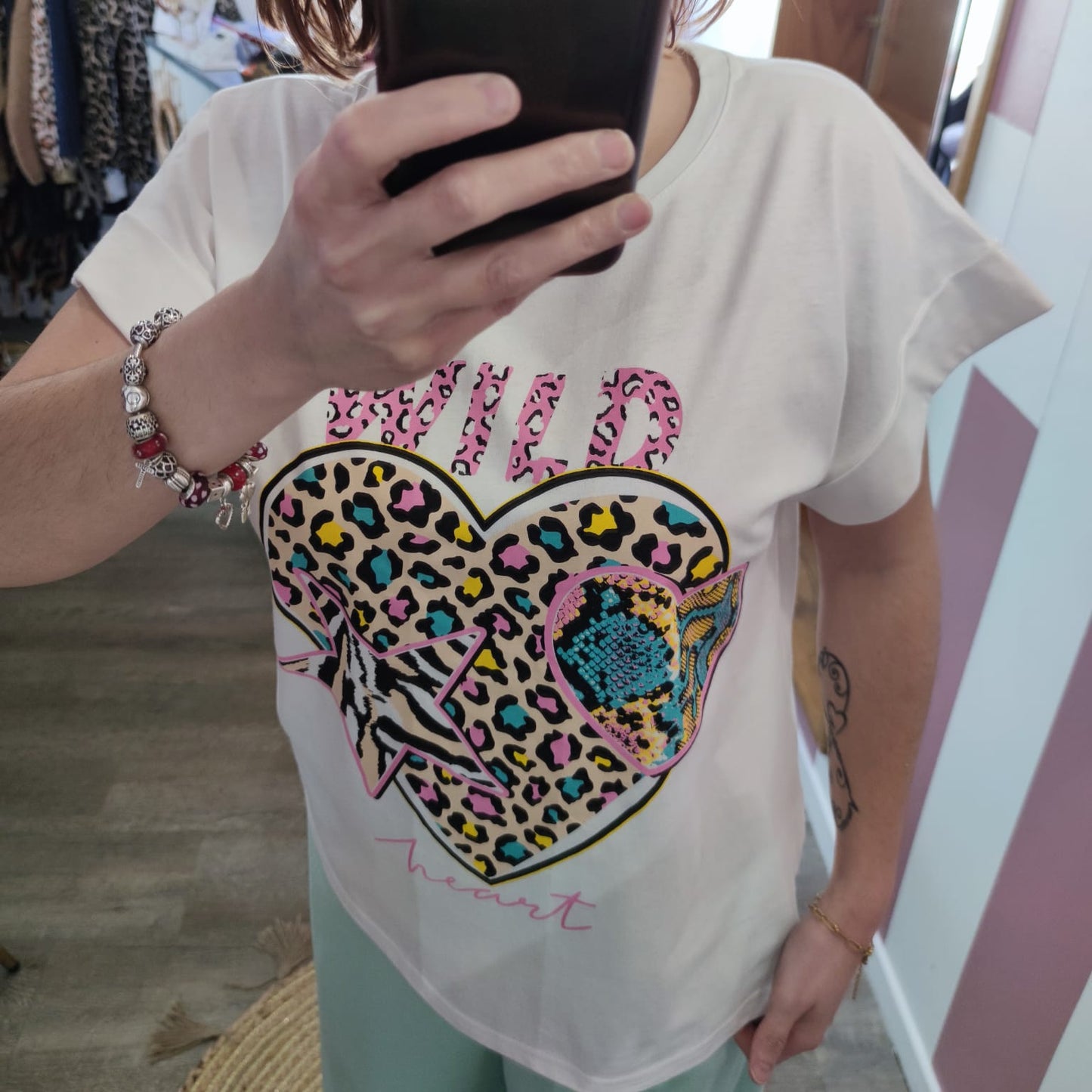 T-shirt "Wild heart"