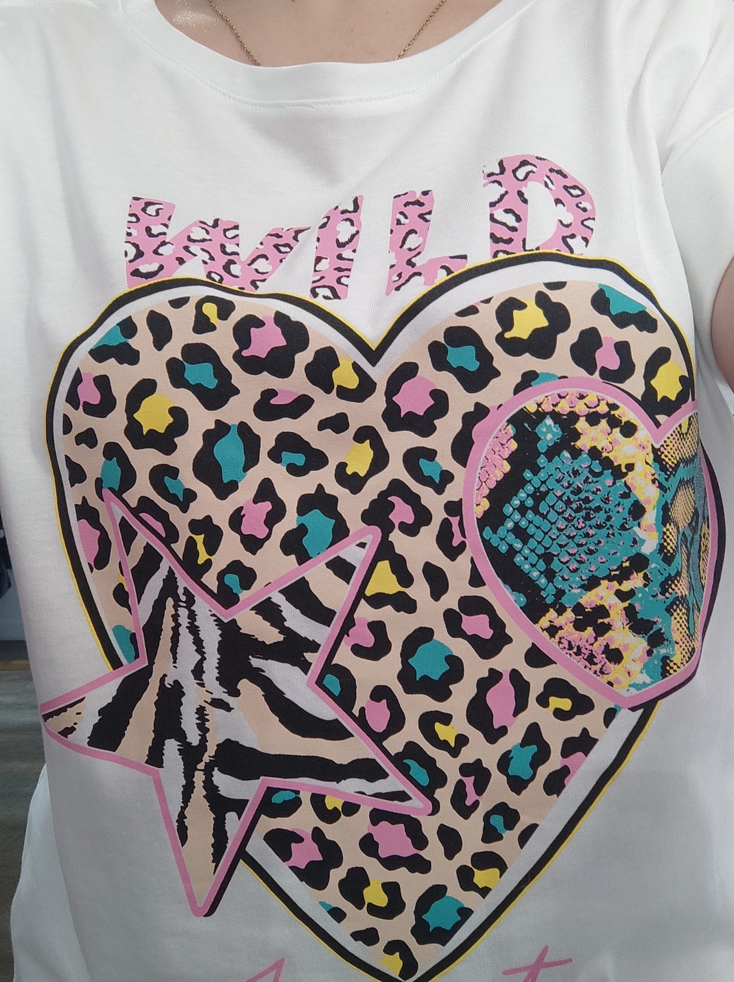 T-shirt "Wild heart"