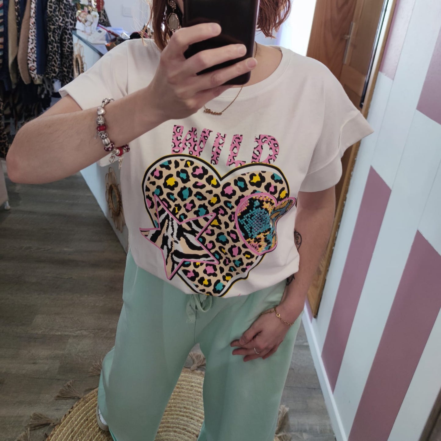 T-shirt "Wild heart"