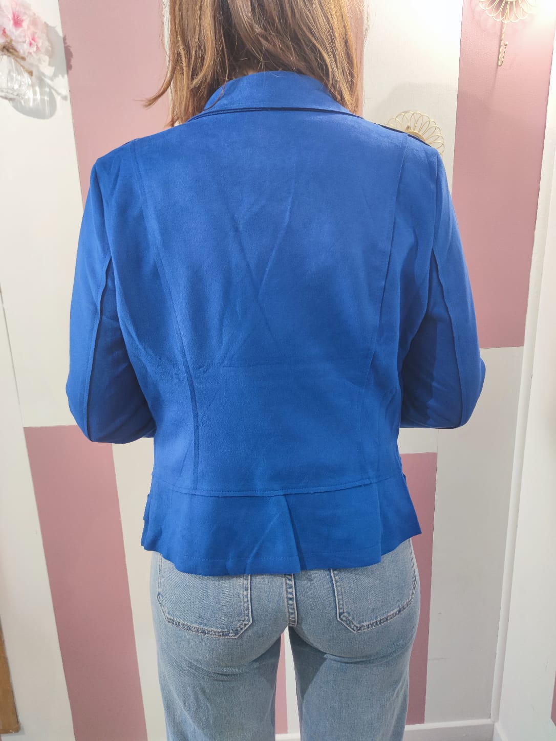 Perfecto "Maxime" Bleu roi Pulpeuse