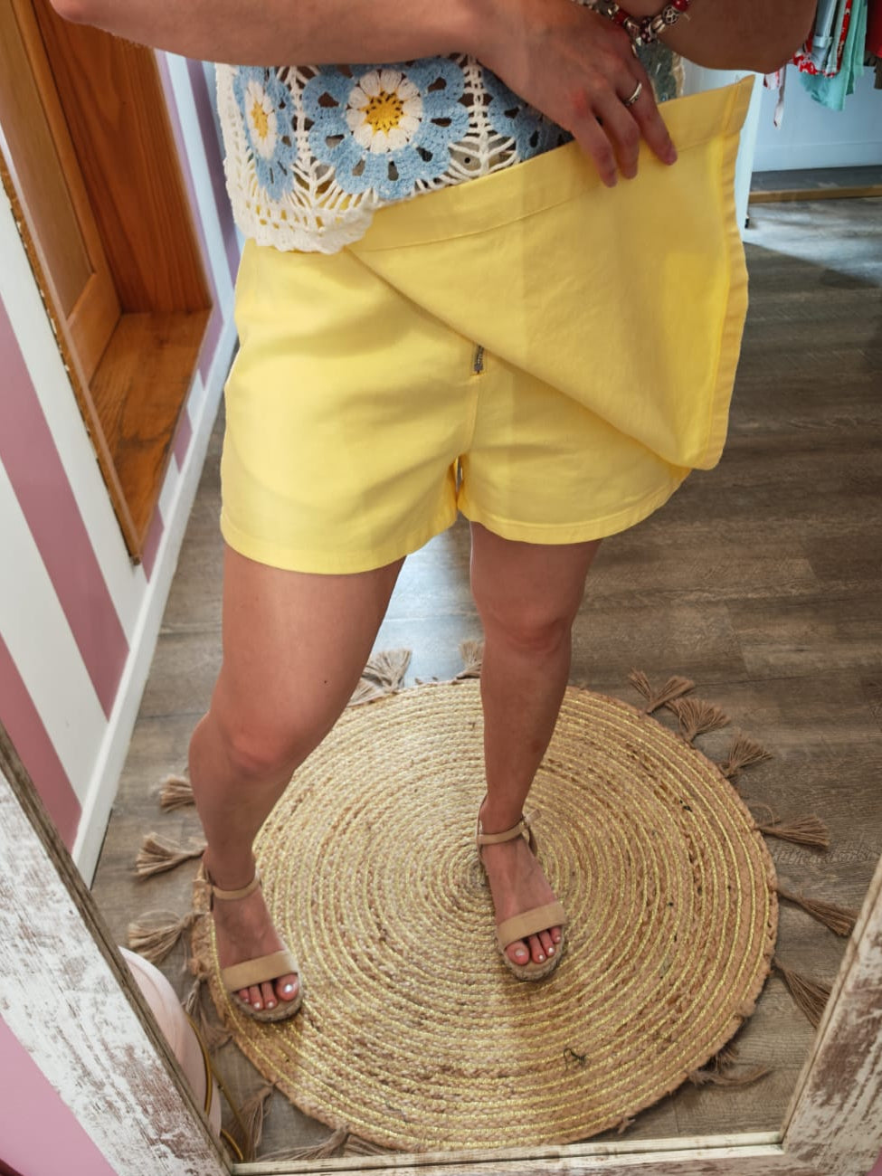 Jupe short " Djenna"