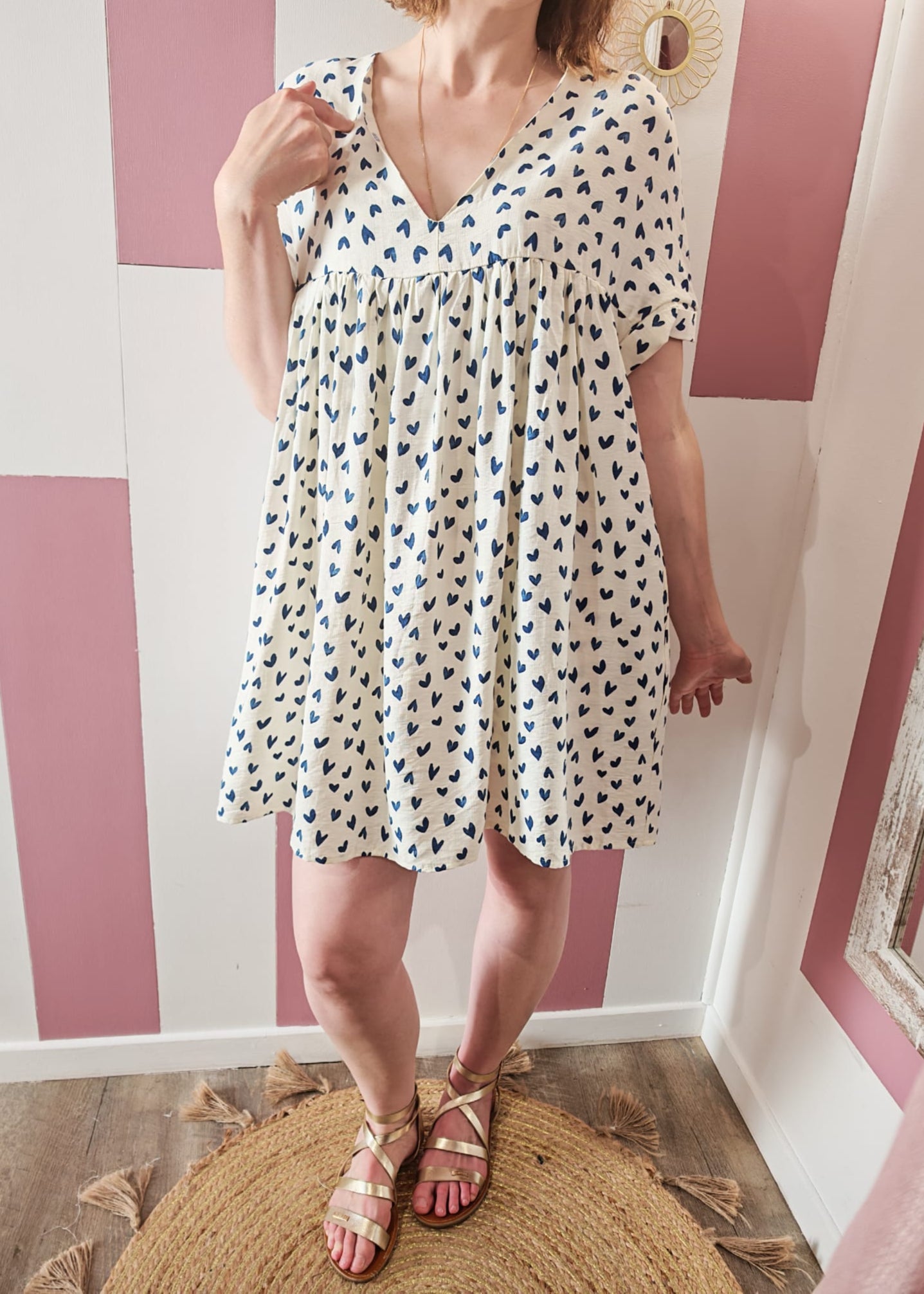 Robe-short "Irène"