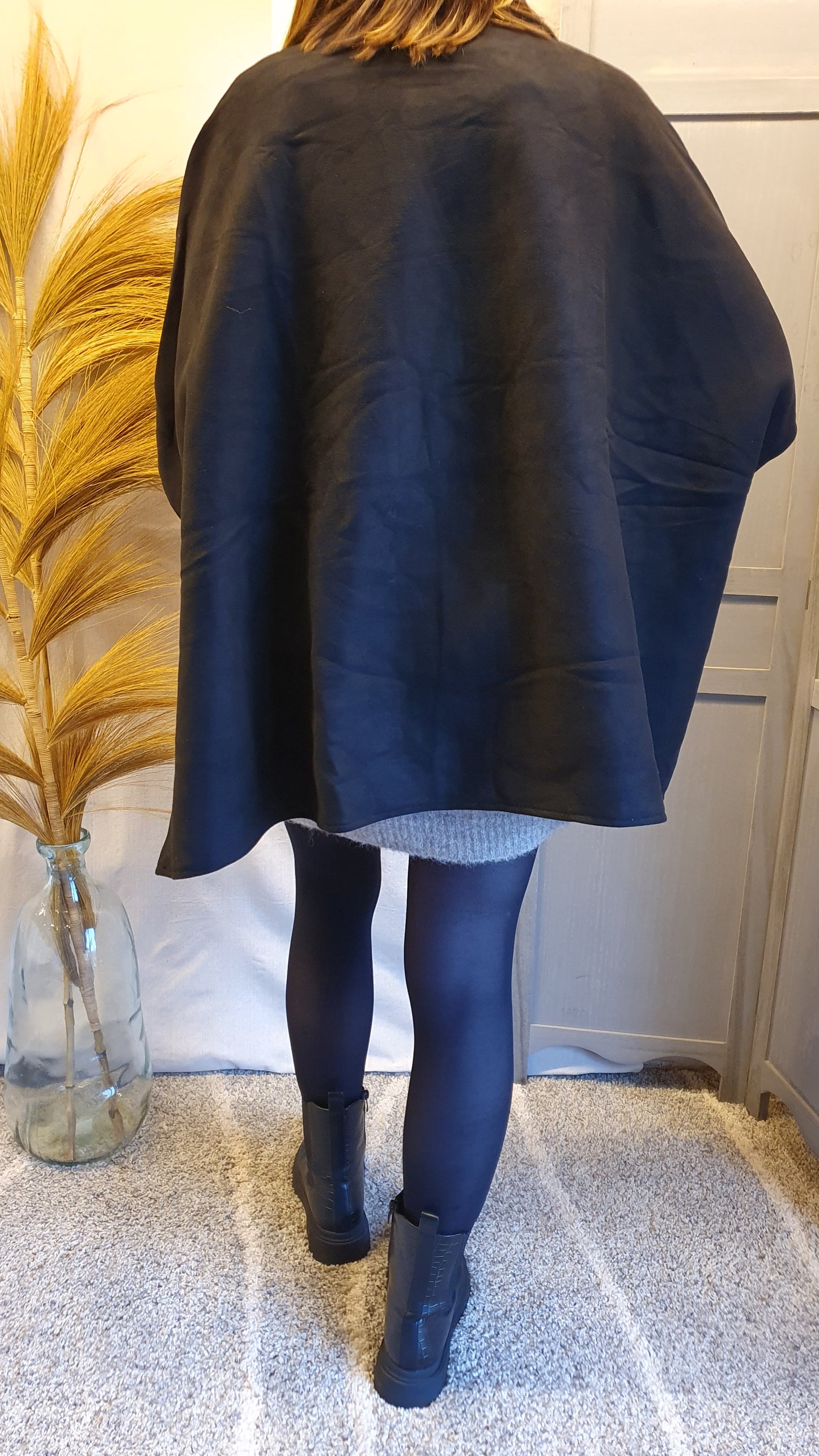 Cape "Mélodie" noire