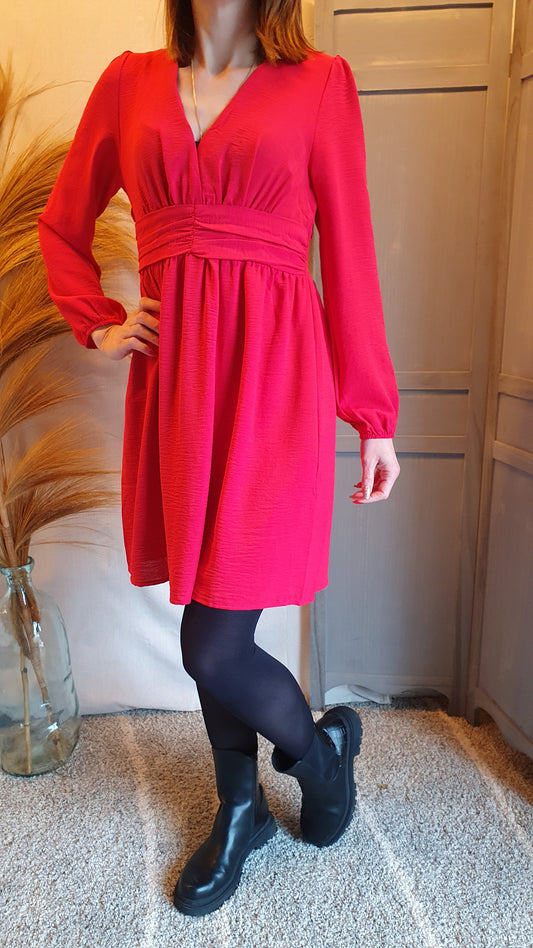 Robe rouge Tiphaine