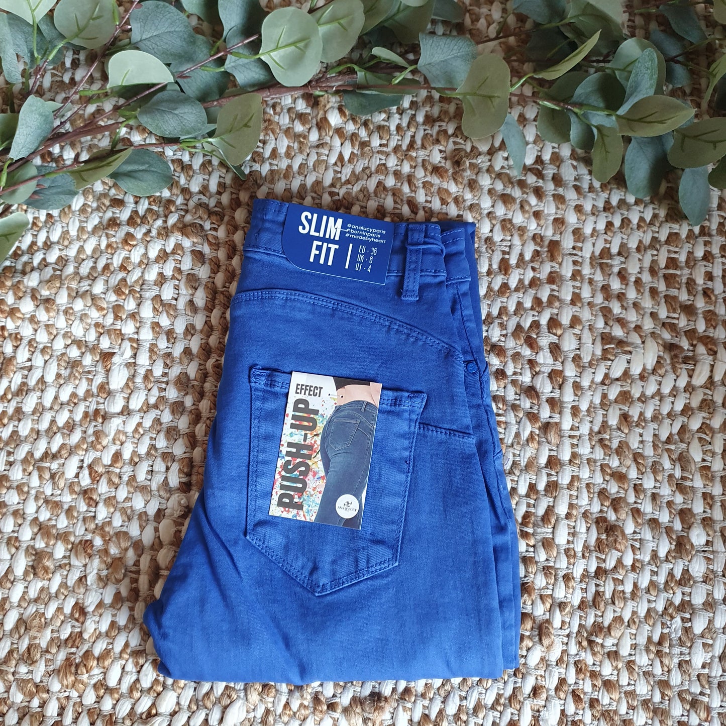 Pantalon Nathan bleu roi