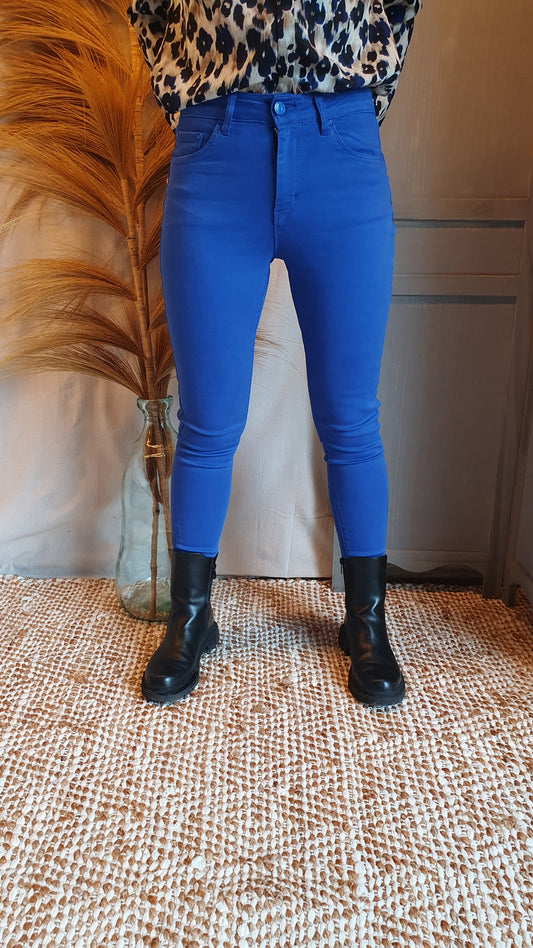 Pantalon Nathan bleu roi