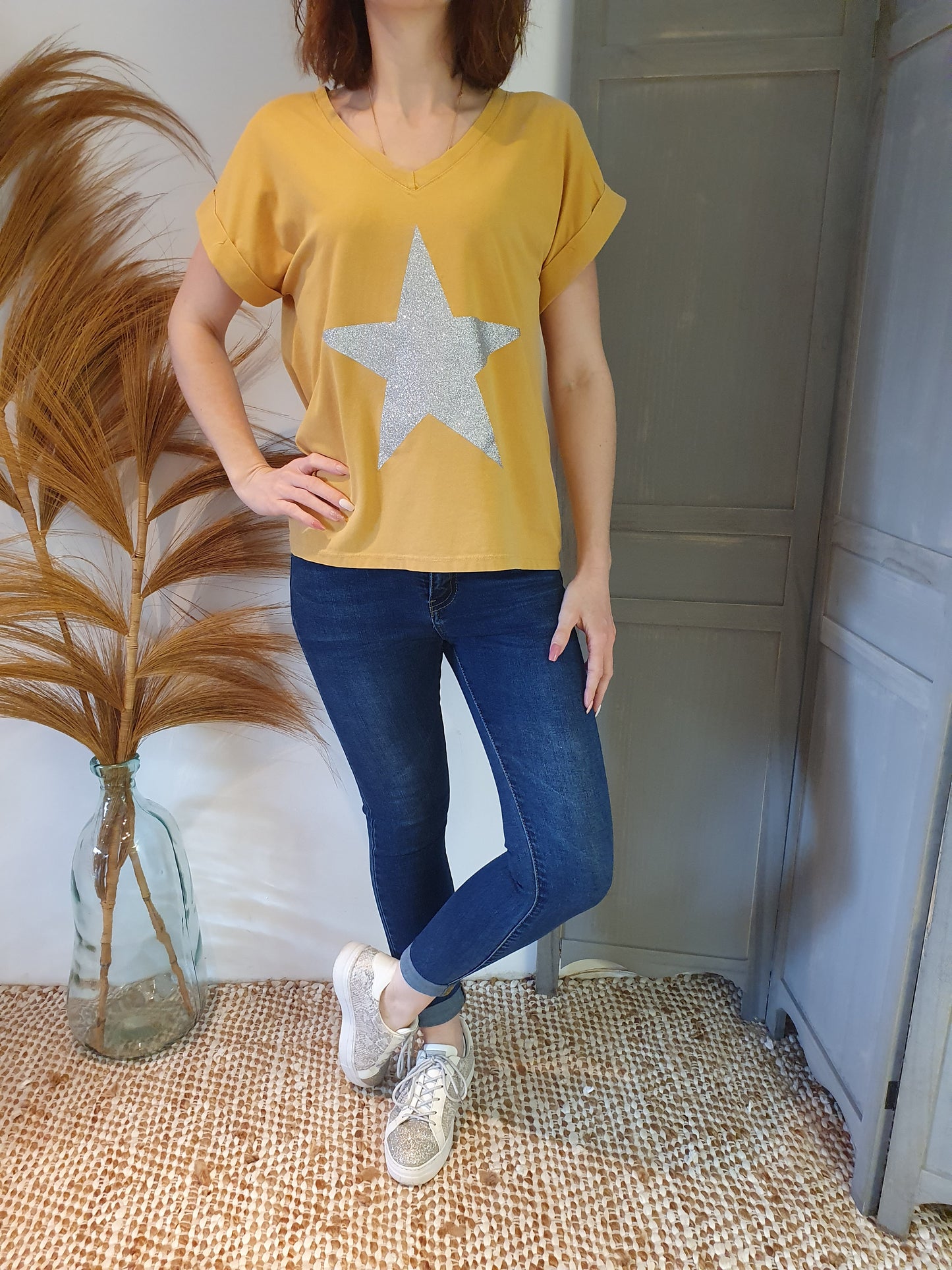 T-shirt Étoile jaune