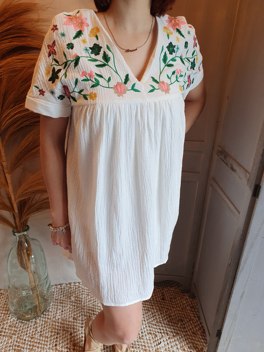 Robe-short " Blandine "