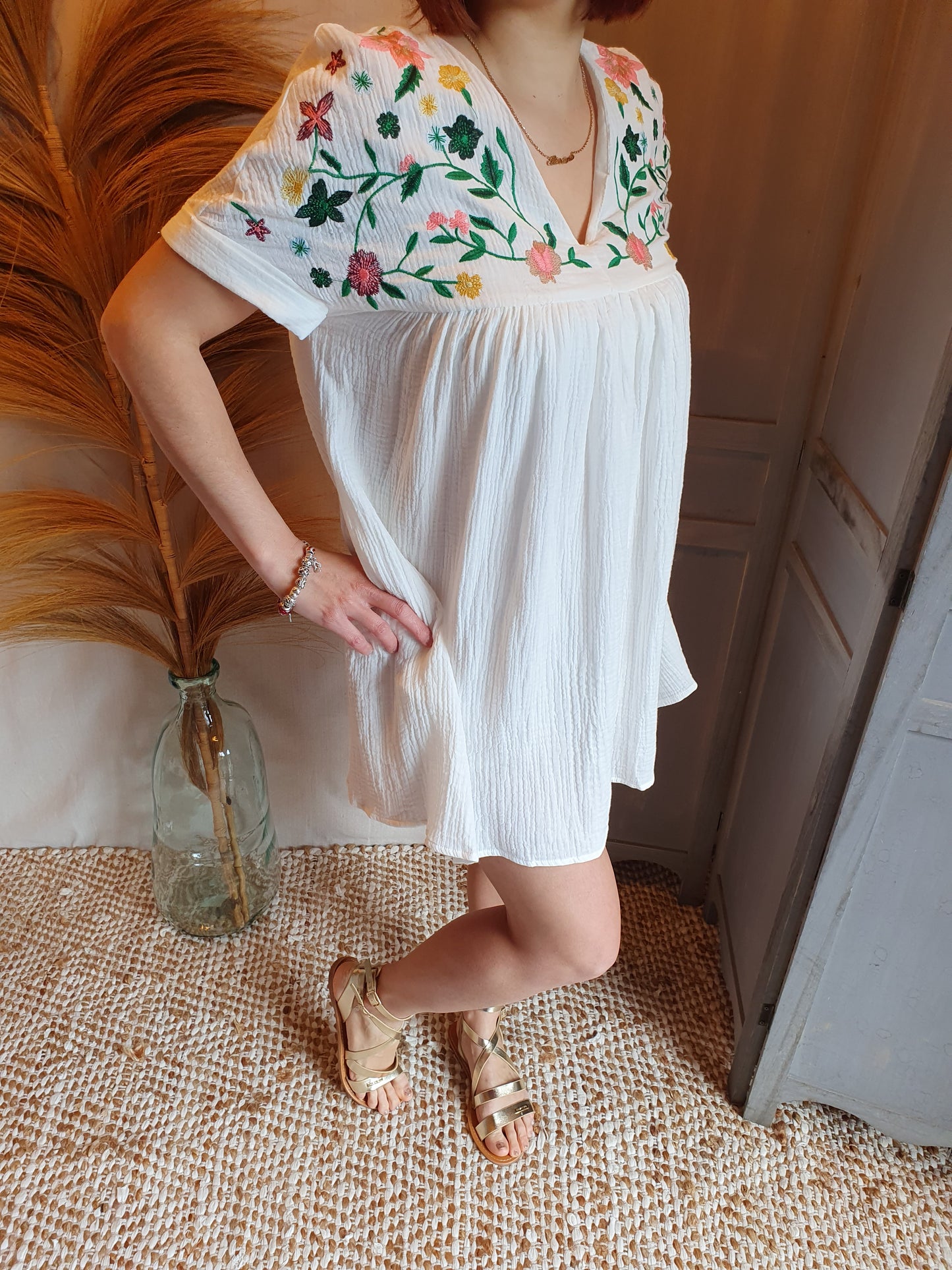 Robe-short " Blandine "