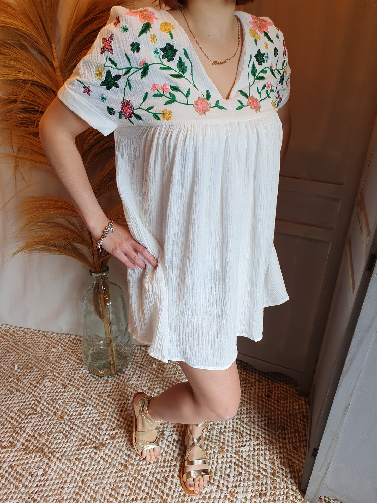 Robe-short " Blandine "