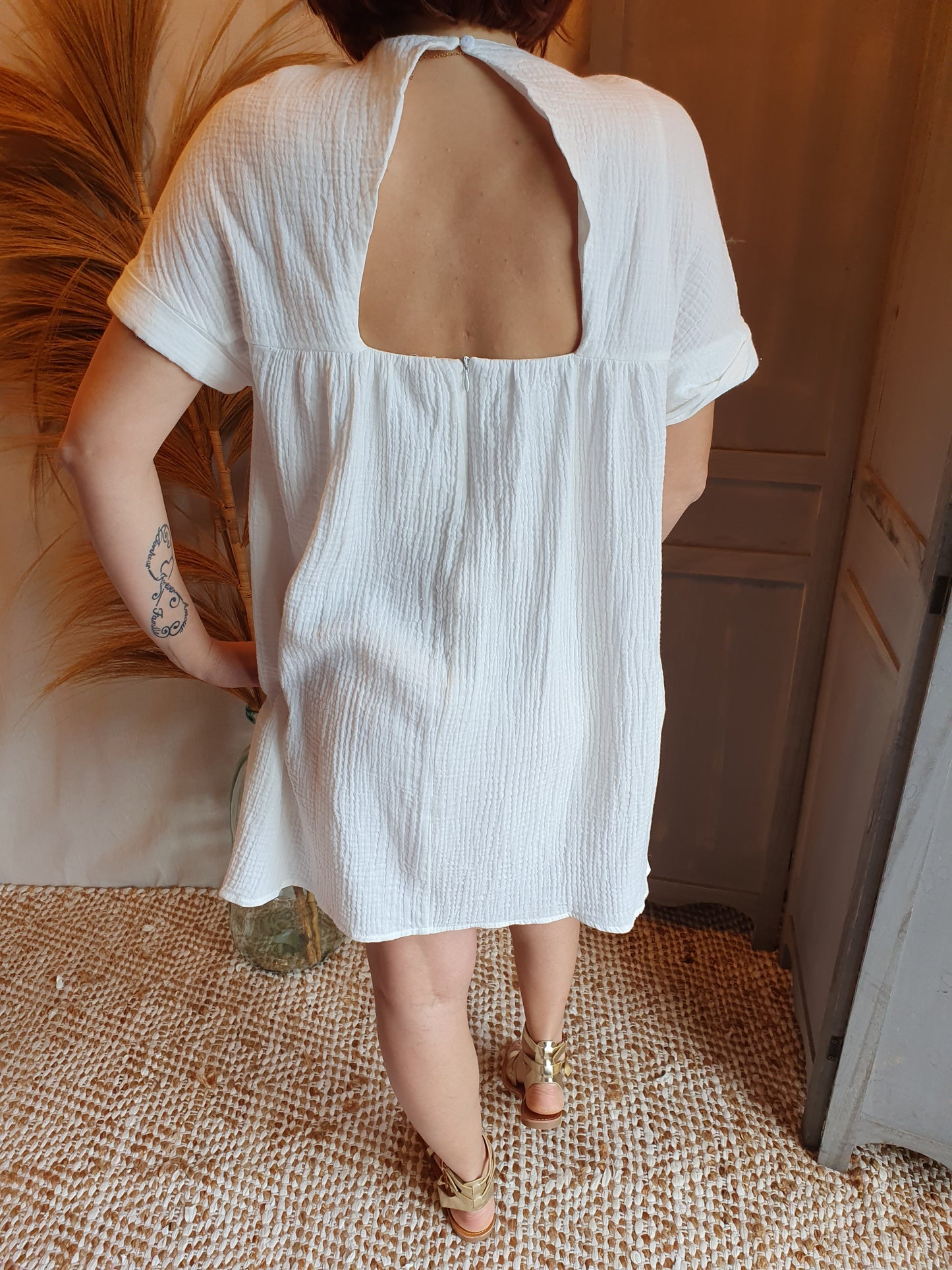 Robe-short " Blandine "