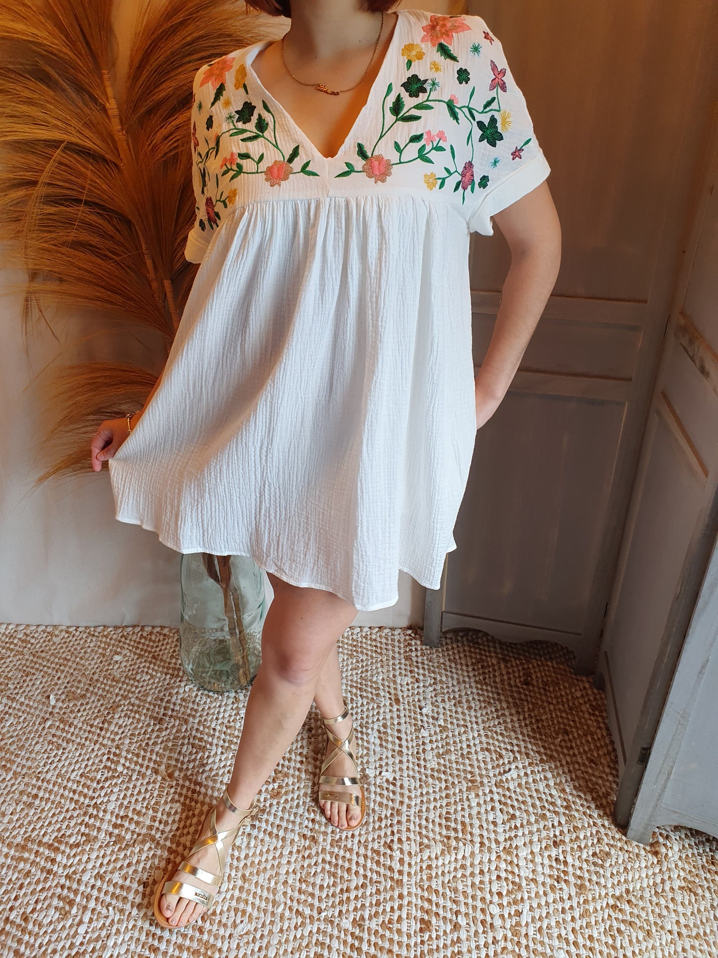 Robe-short " Blandine "