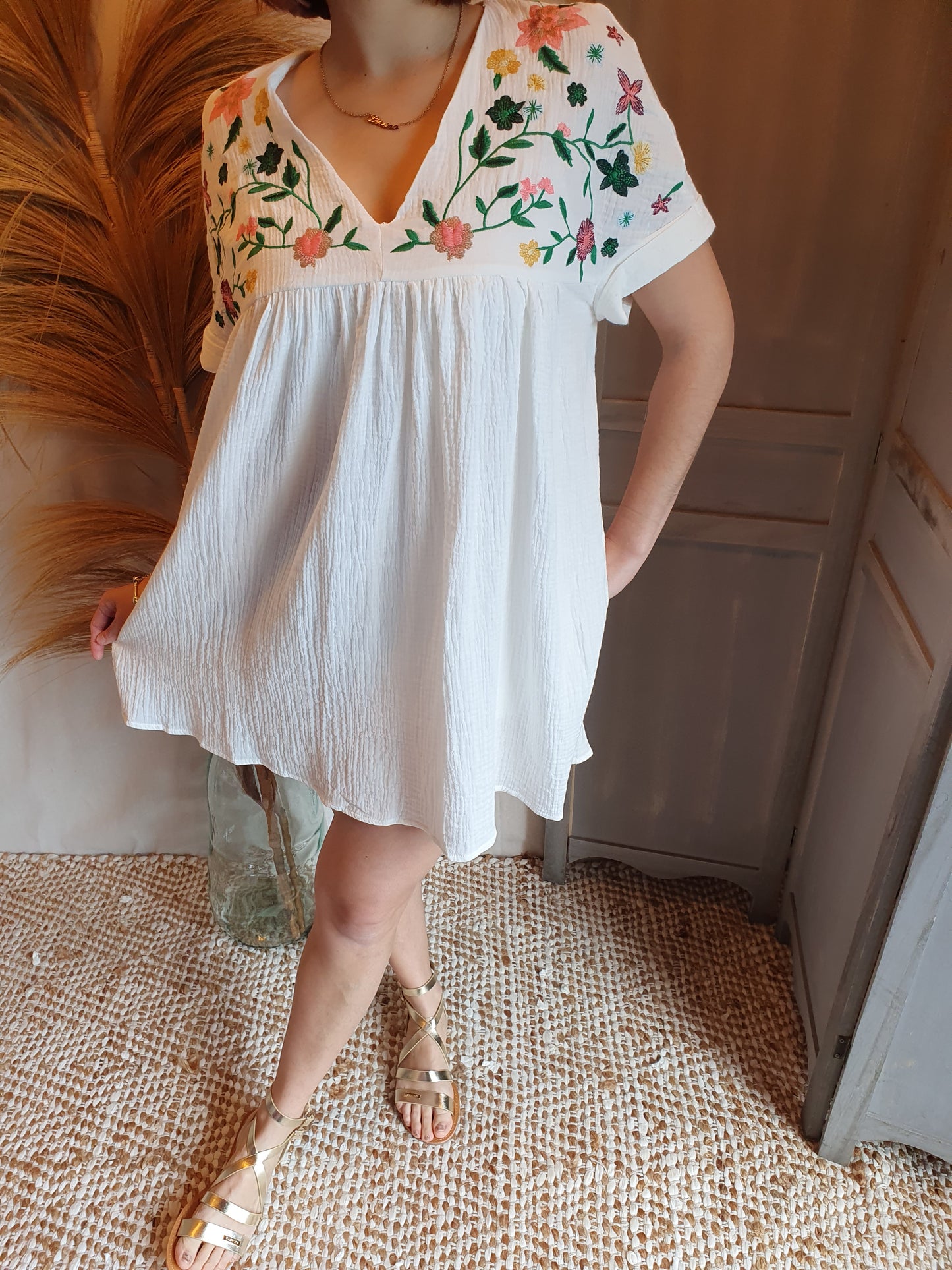 Robe-short " Blandine "