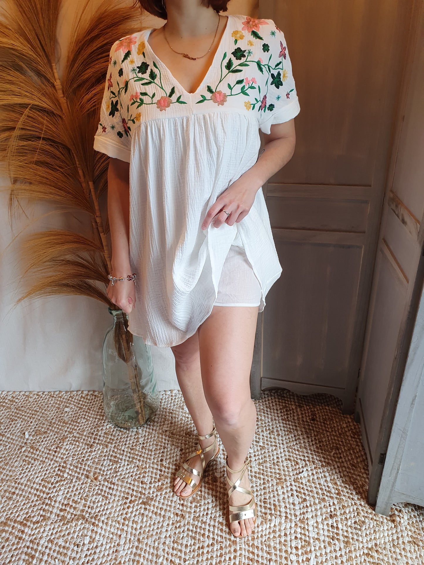 Robe-short " Blandine "