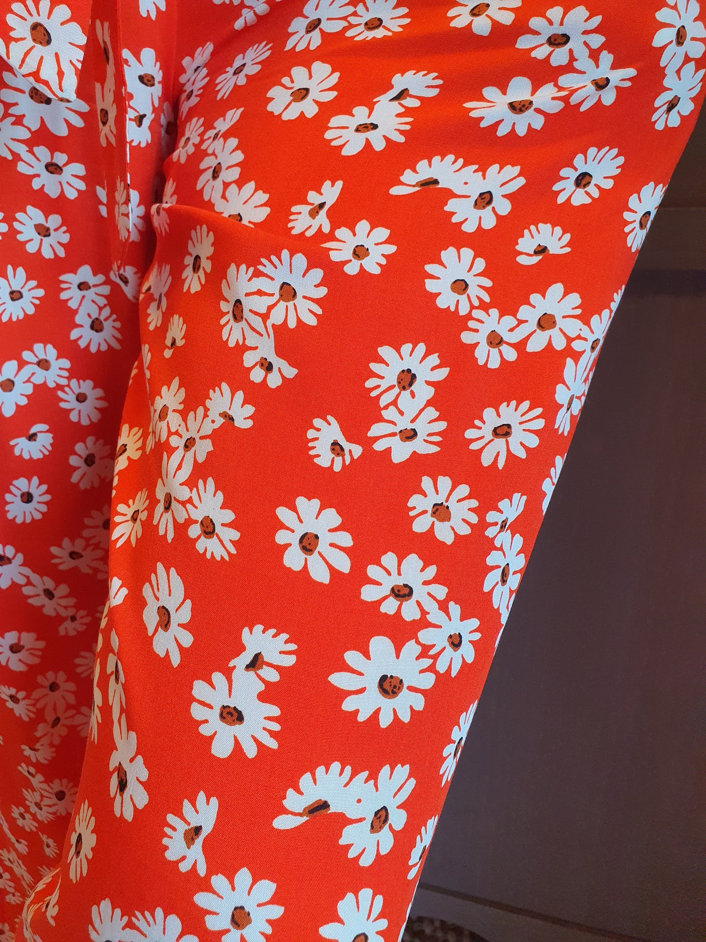 Pantalon "Daisy" rouge