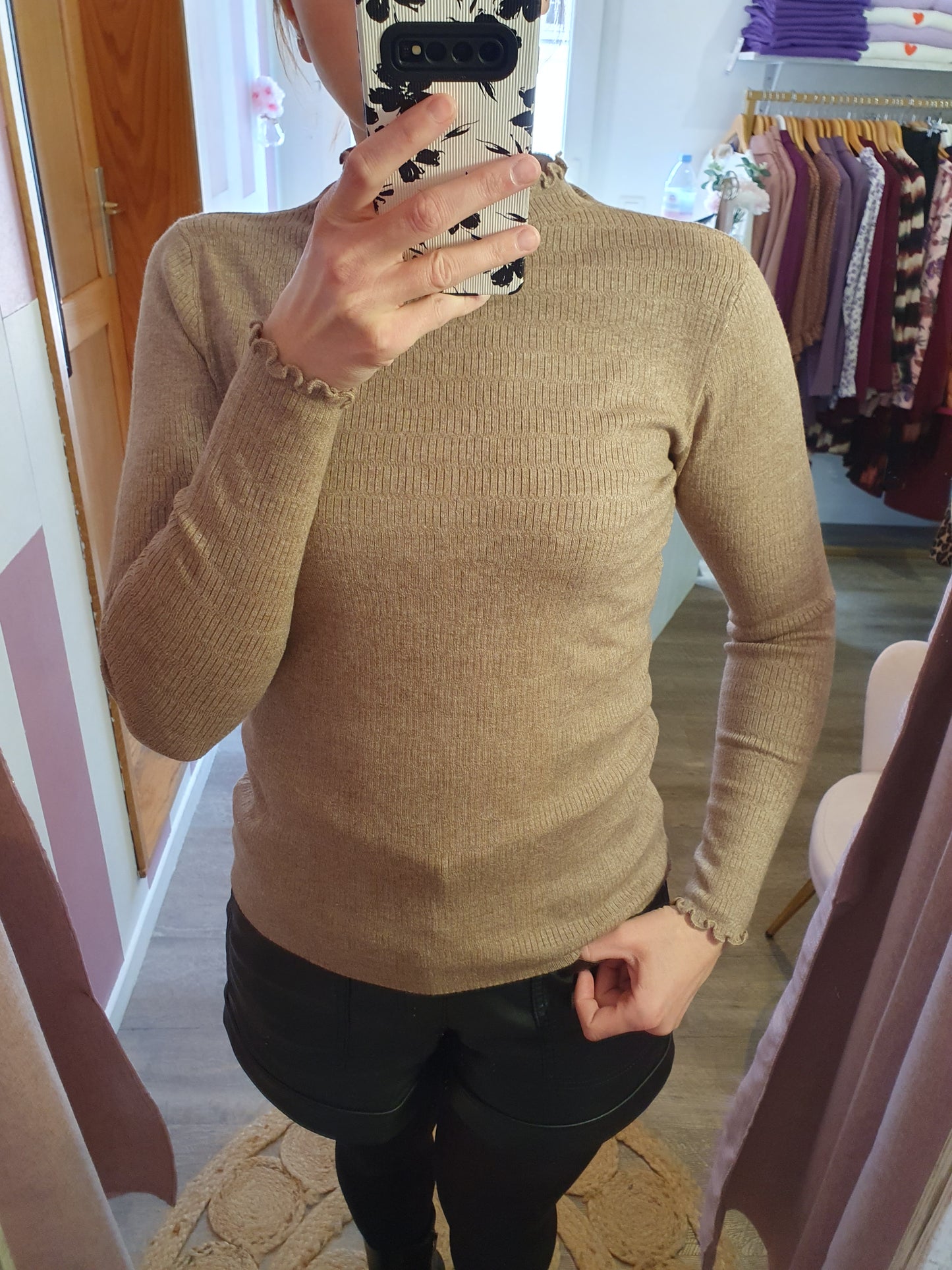 Sous-pull "Chantal" Taupe