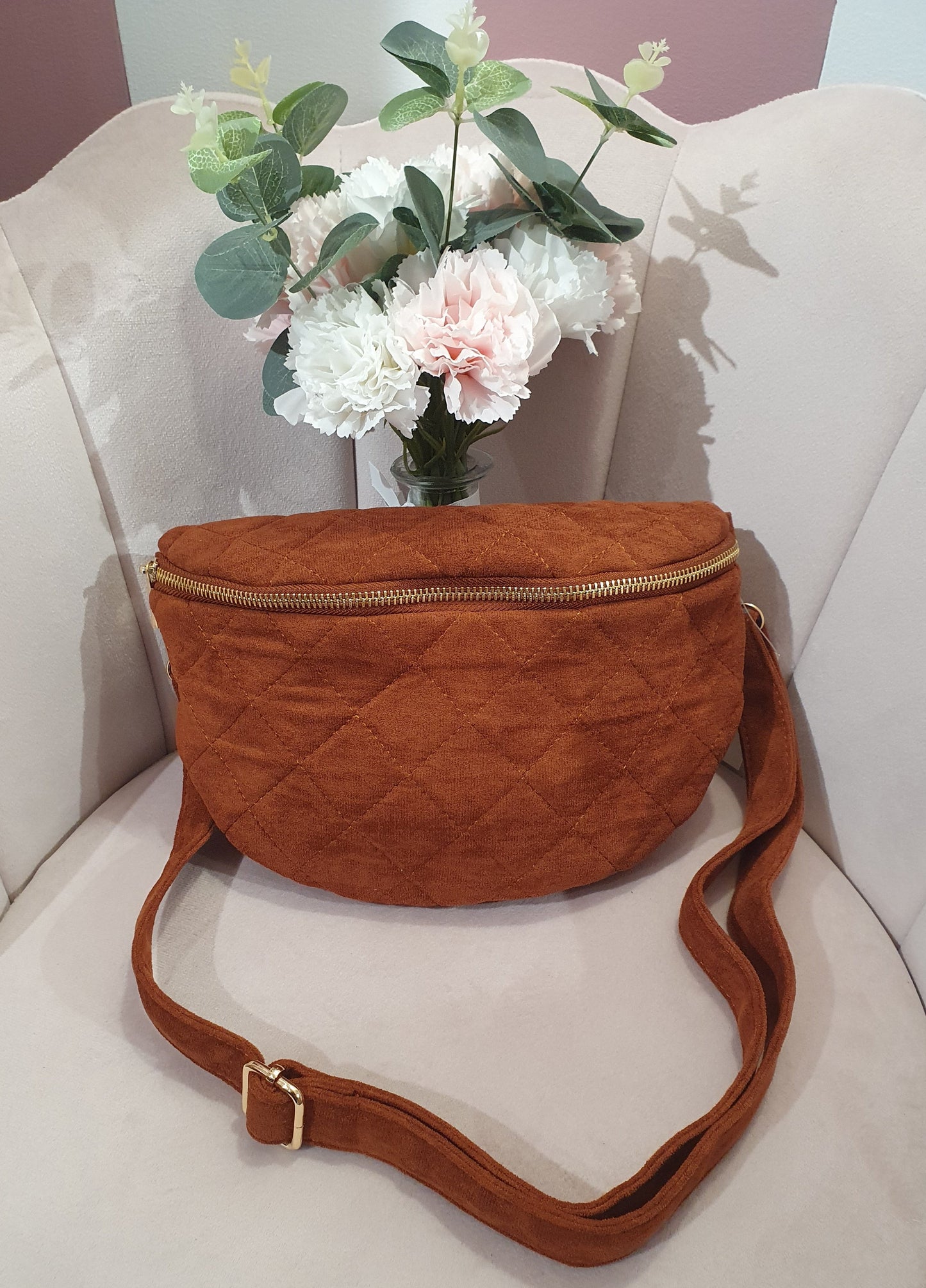 Sac Banane "Betty" Camel