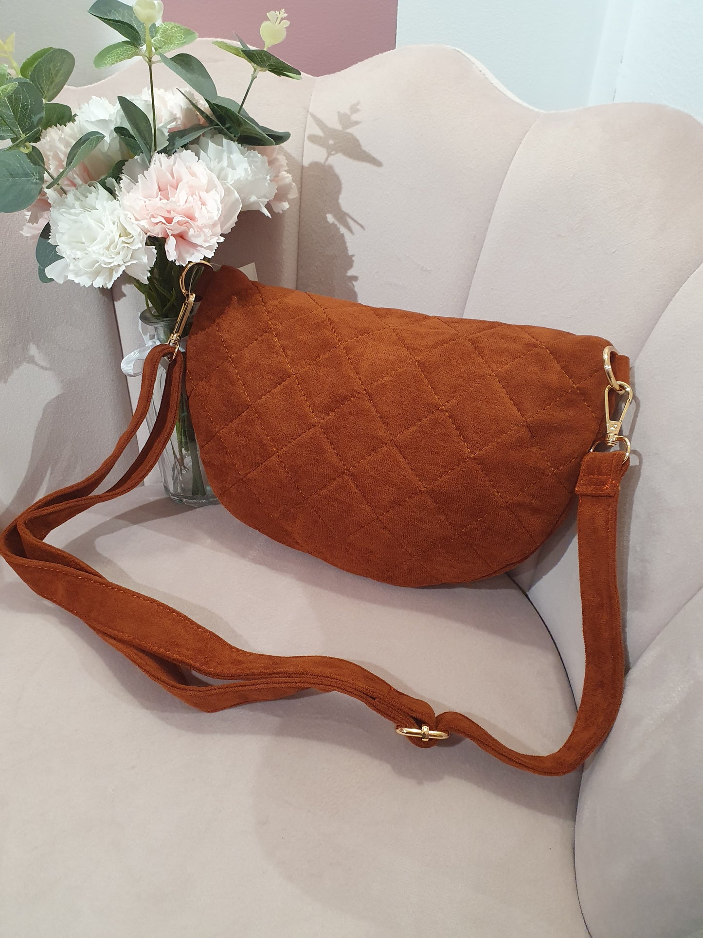 Sac Banane "Betty" Camel