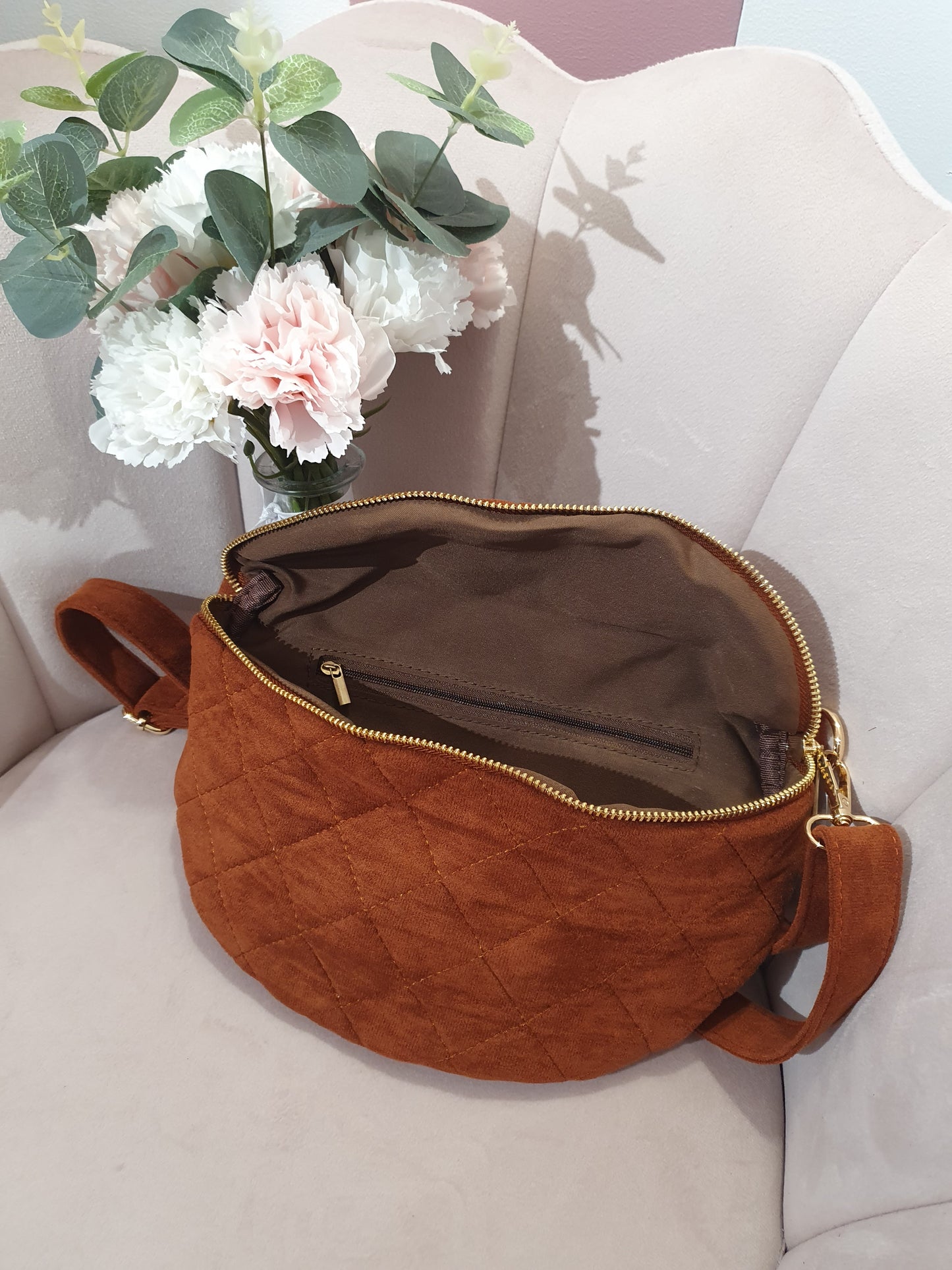 Sac Banane "Betty" Camel