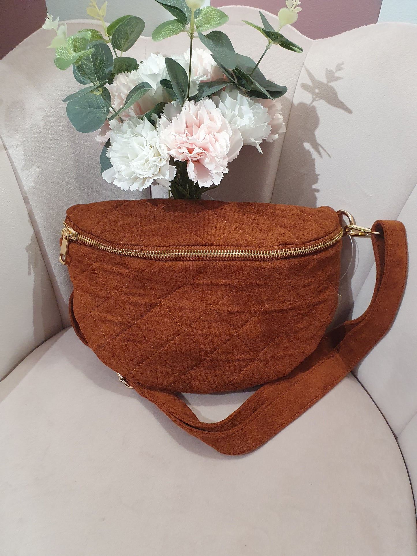 Sac Banane "Betty" Camel