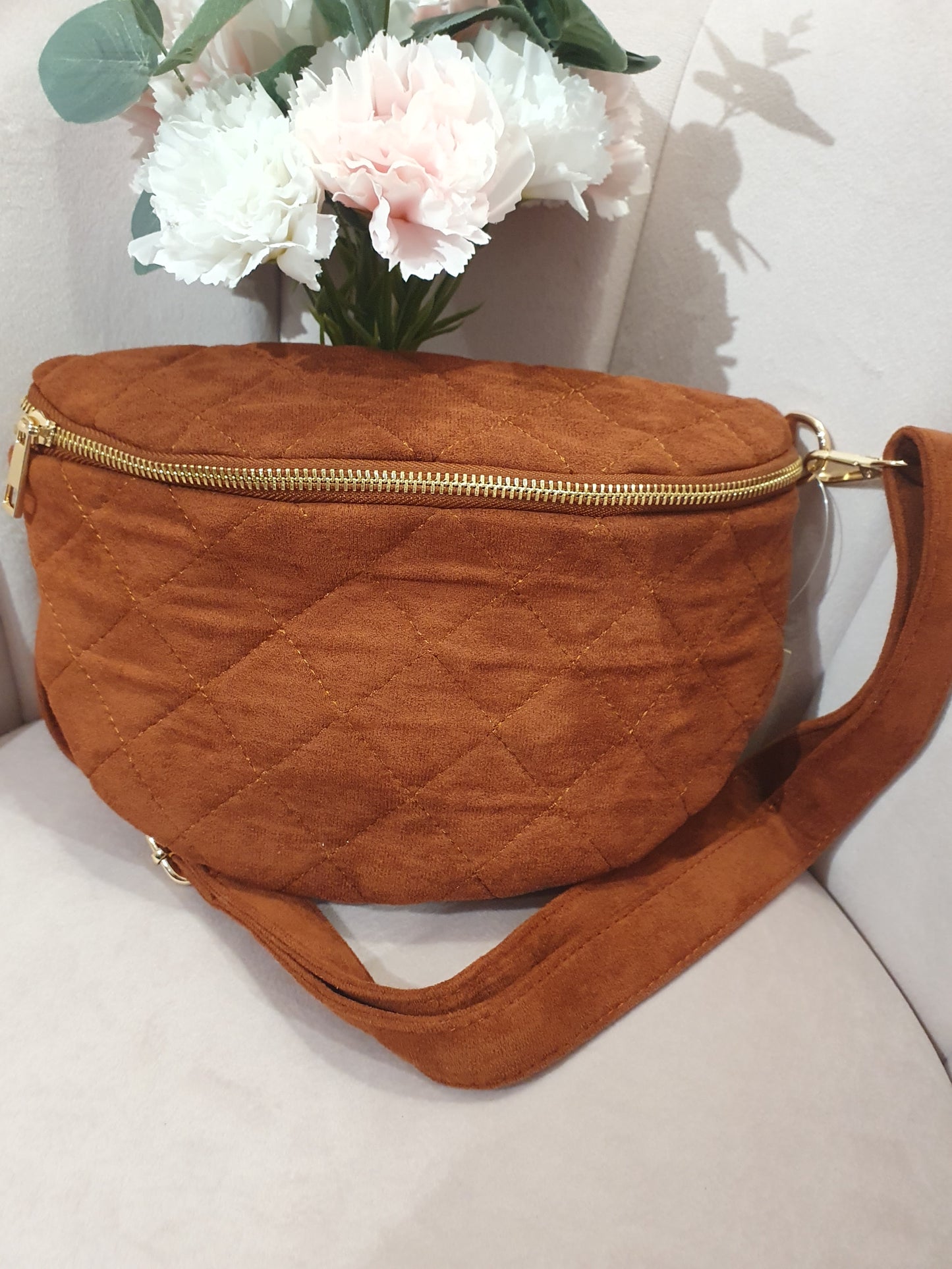 Sac Banane "Betty" Camel