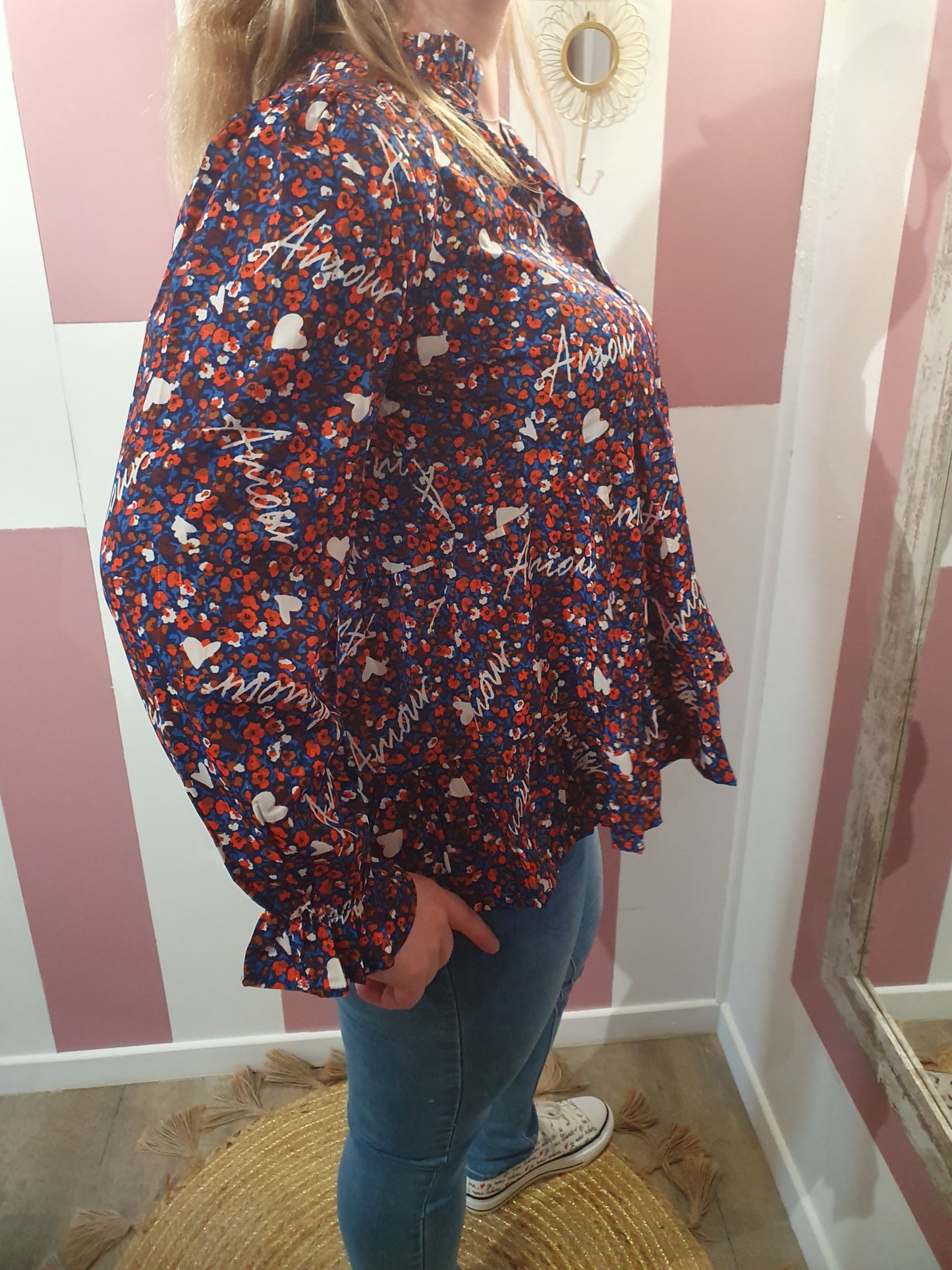 Blouse "Amour" Belles courbes