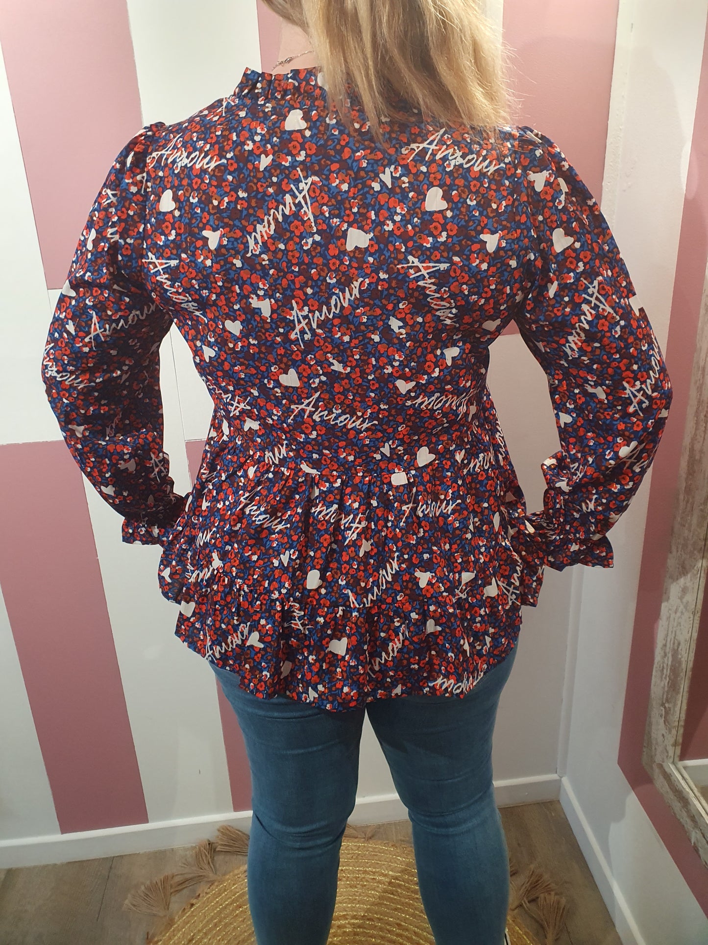 Blouse "Amour" Belles courbes