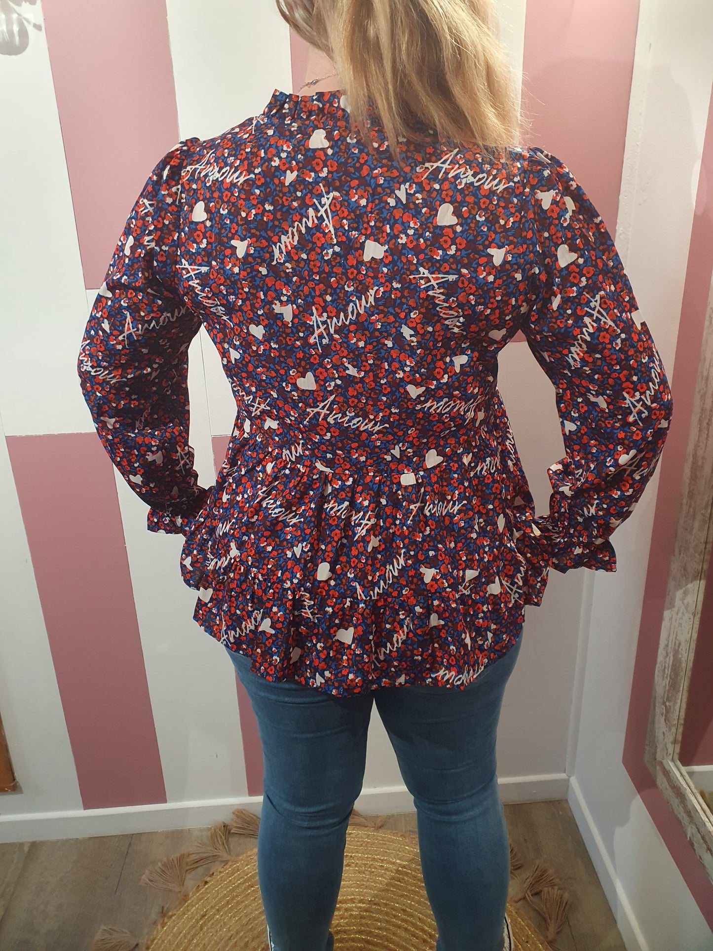 Blouse "Amour" Belles courbes
